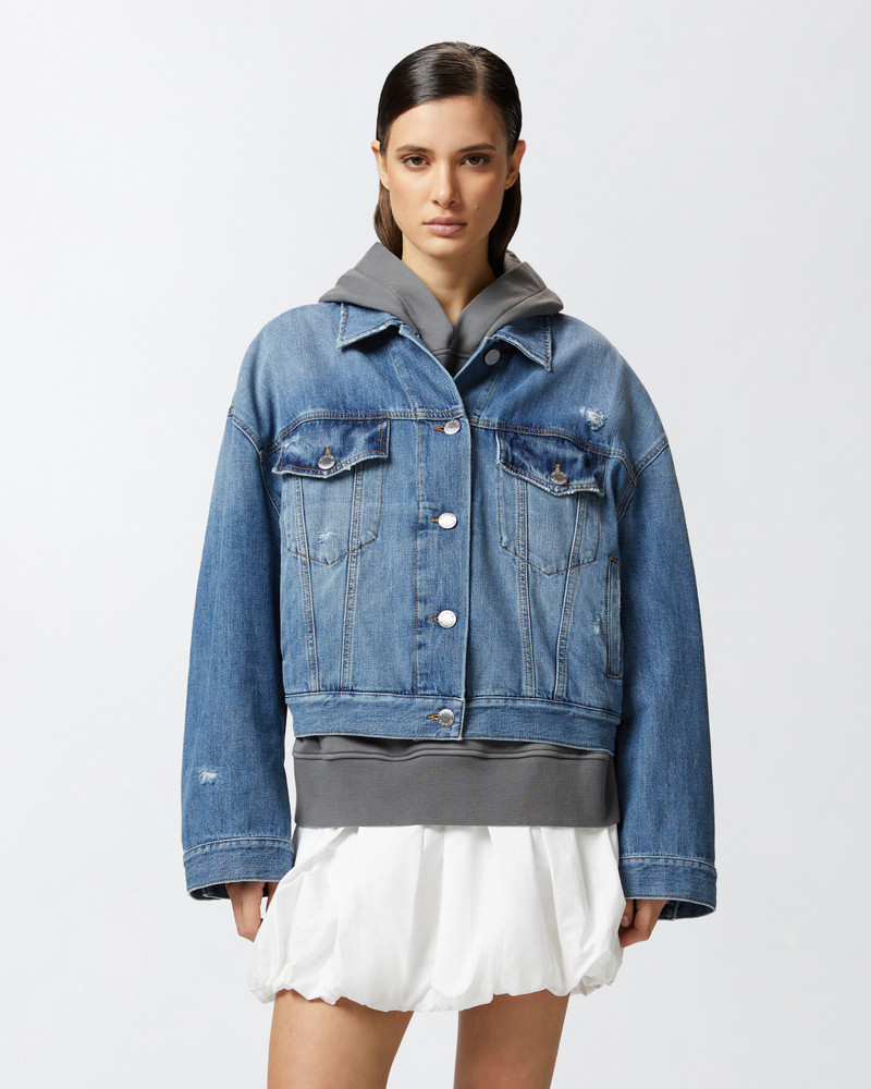 PINKO DENIM JACKET WITH POCKETS outlook