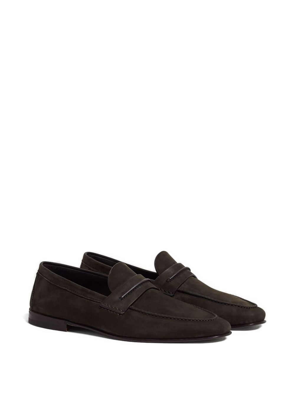penny leather loafers - 2
