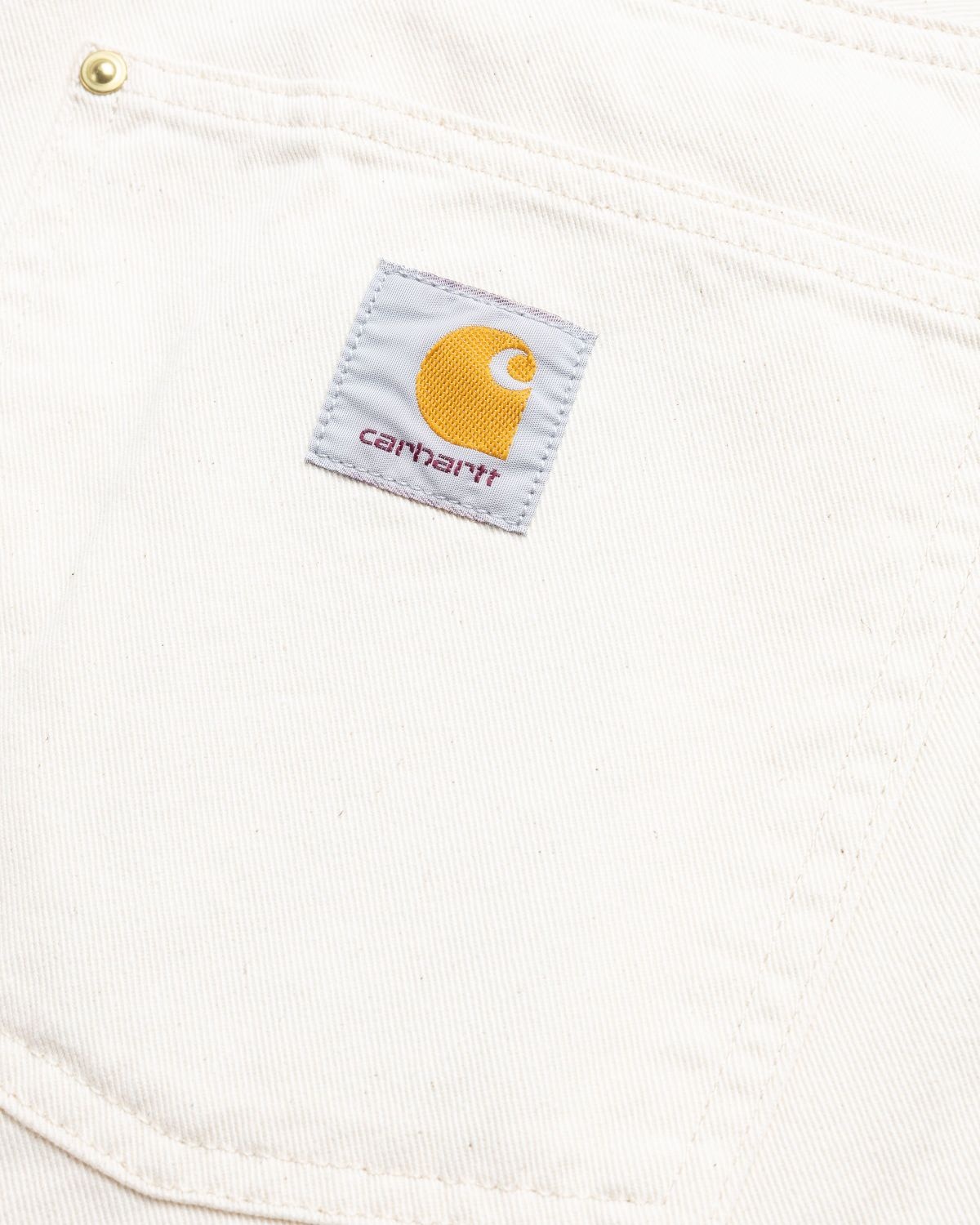 Carhartt WIP – Derby Pant Natural/Rinsed - 4