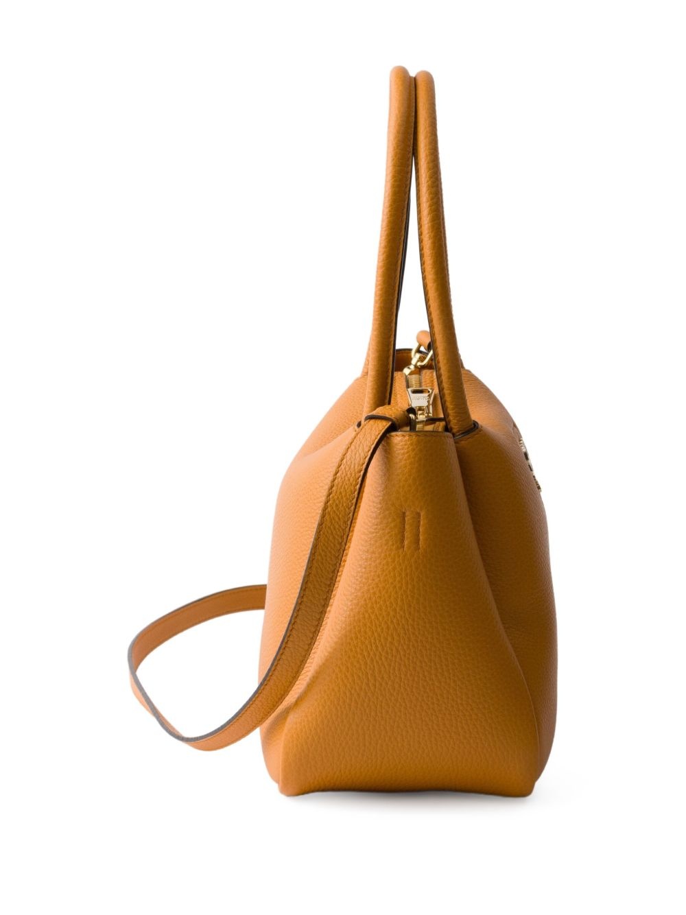 small leather tote bag - 6