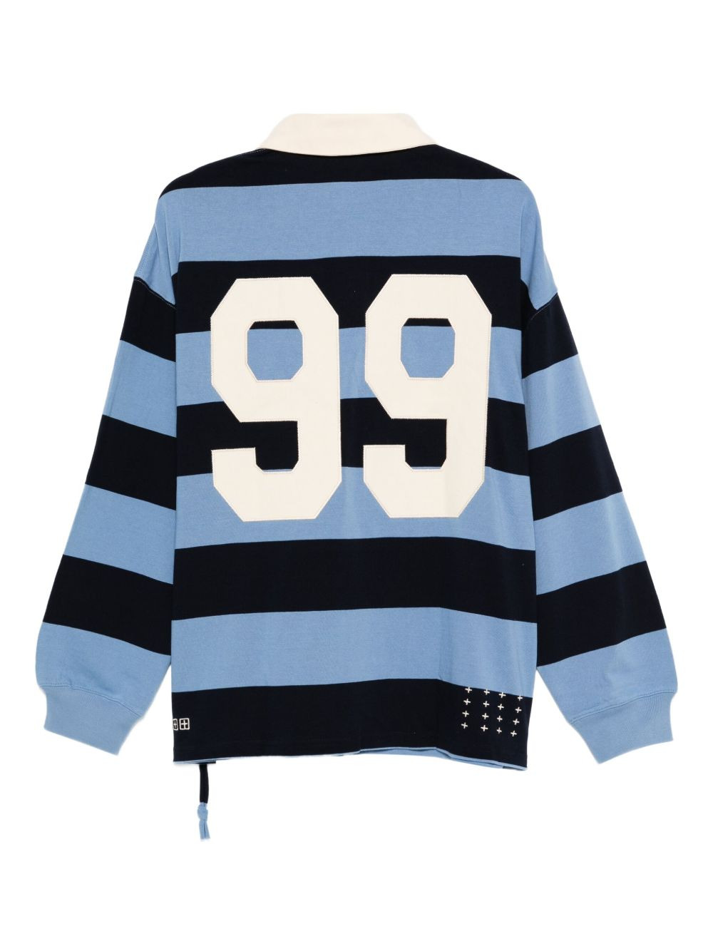 striped rugby sweater - 2