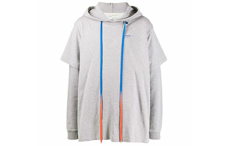 Off-White Off-White Back Arrow Printing Drawstring Gray OMAB033F191850100730 outlook