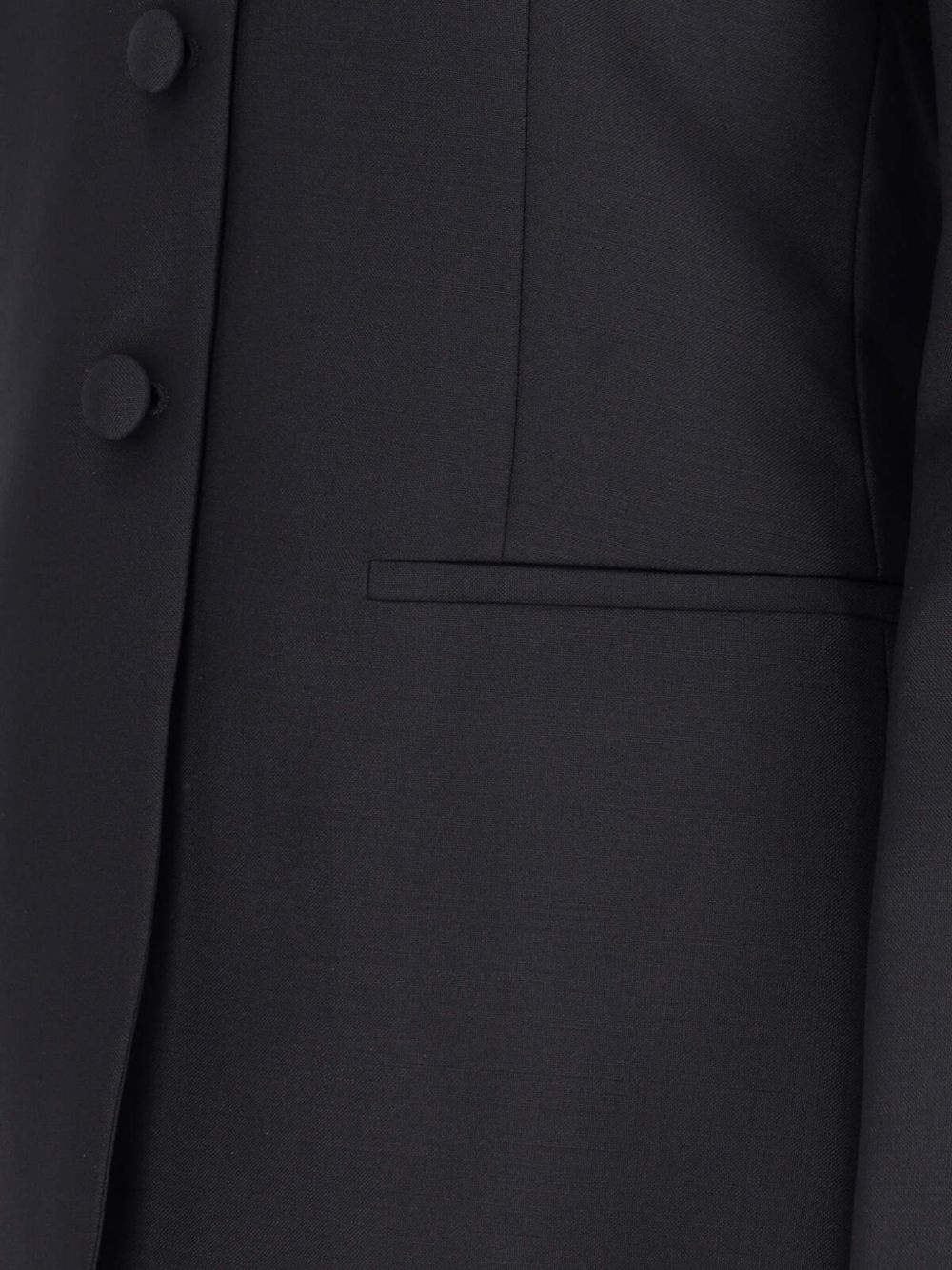 wool single-breasted blazer - 4
