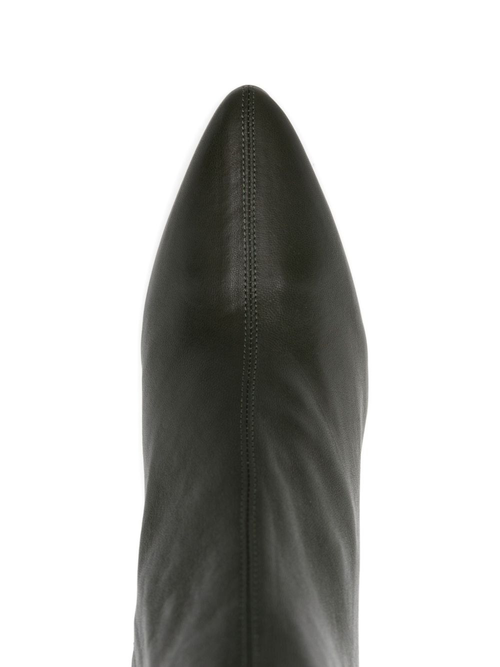 87mm leather ankle boots - 4