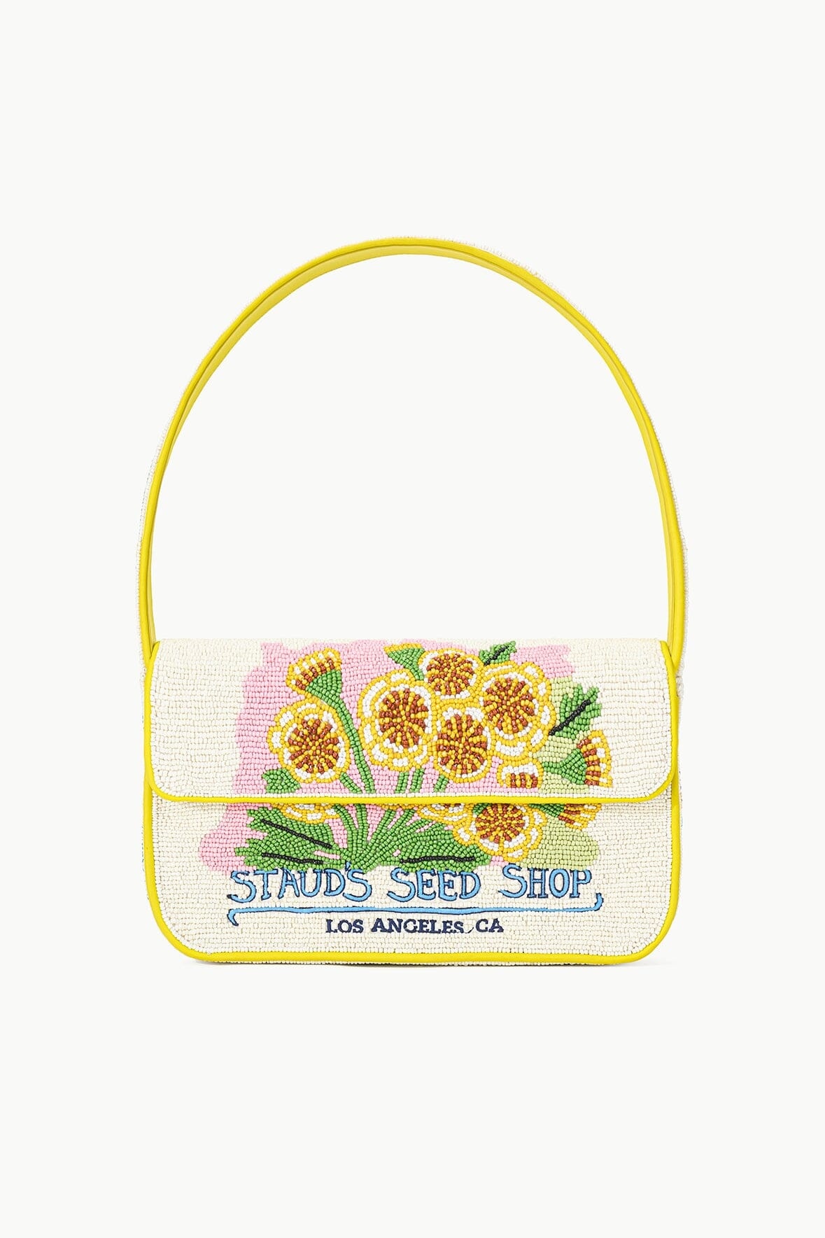 送料関税込☆【STAUD】Tidy Tips ビーズバッグ STAUD STAUD TOMMY BEADED BAG TIDY TIPS | REVERSIBLE