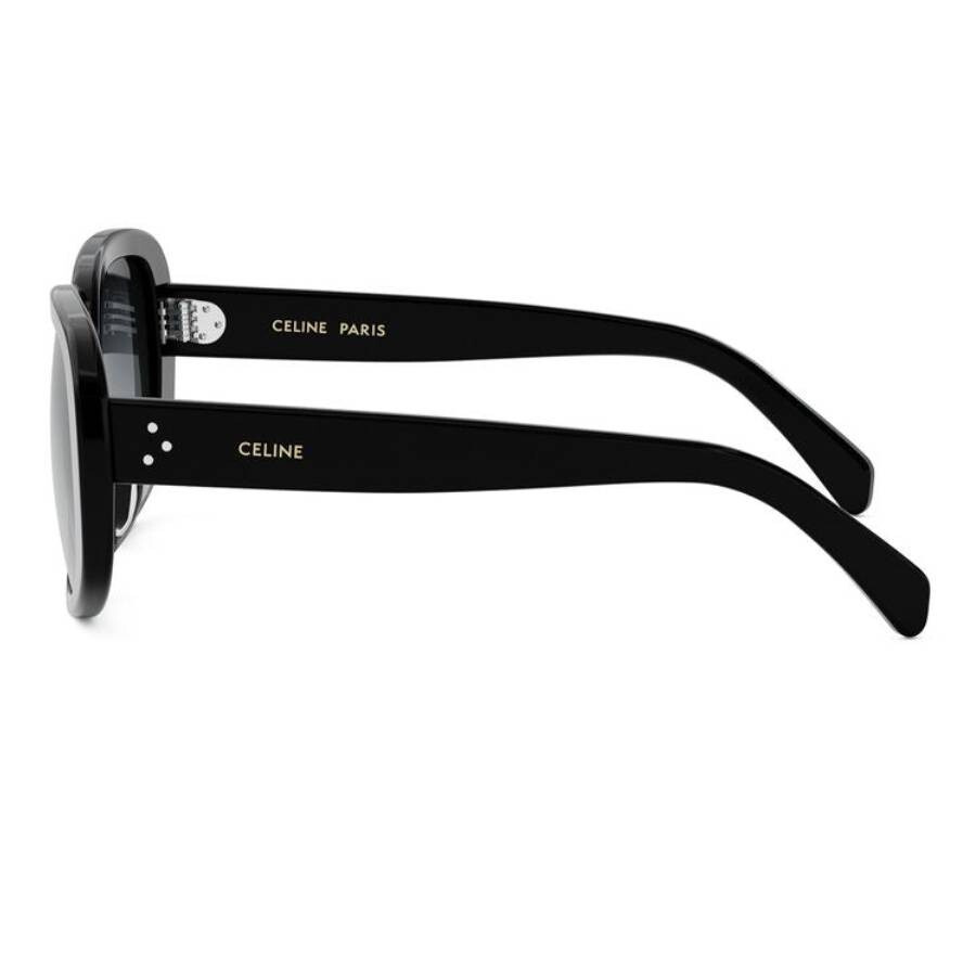 Celine Bold 3 Dots Smoke Gradient Butterfly Ladies Sunglasses CL40299U 01B 55 - 3