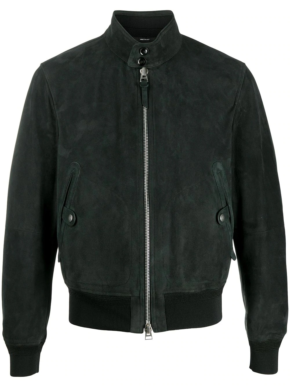 zip-front Aviator jacket - 1