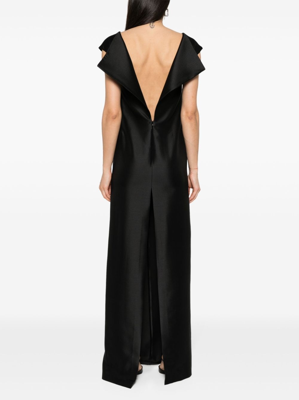 open-back maxi dress - 4