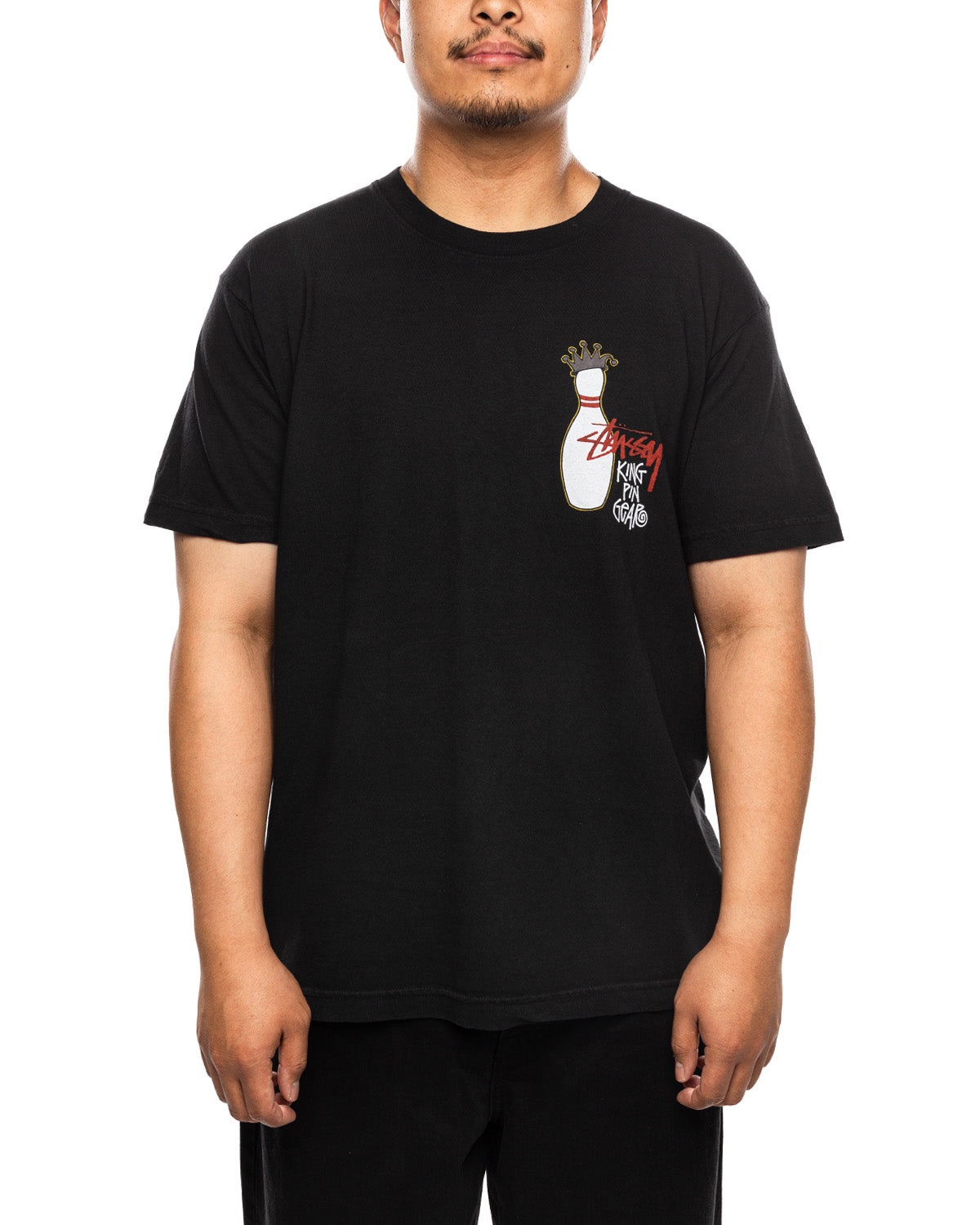 Kingpin Pigment Dyed Tee Black - 1