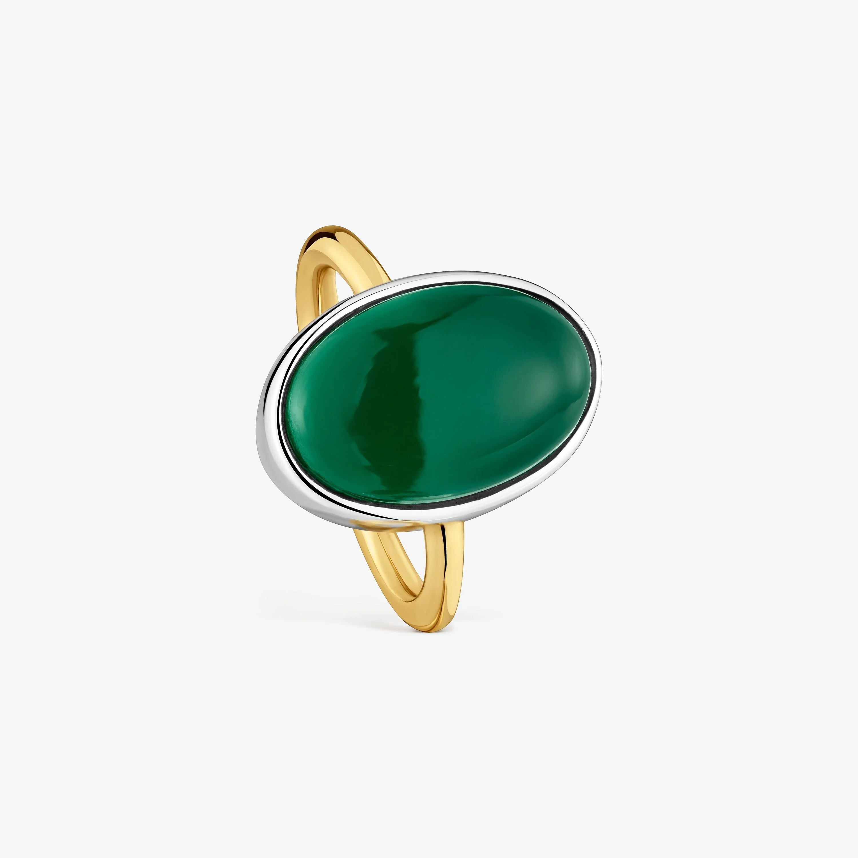 Two-tone Ring with chalcedony TOUS Gem Power - 1