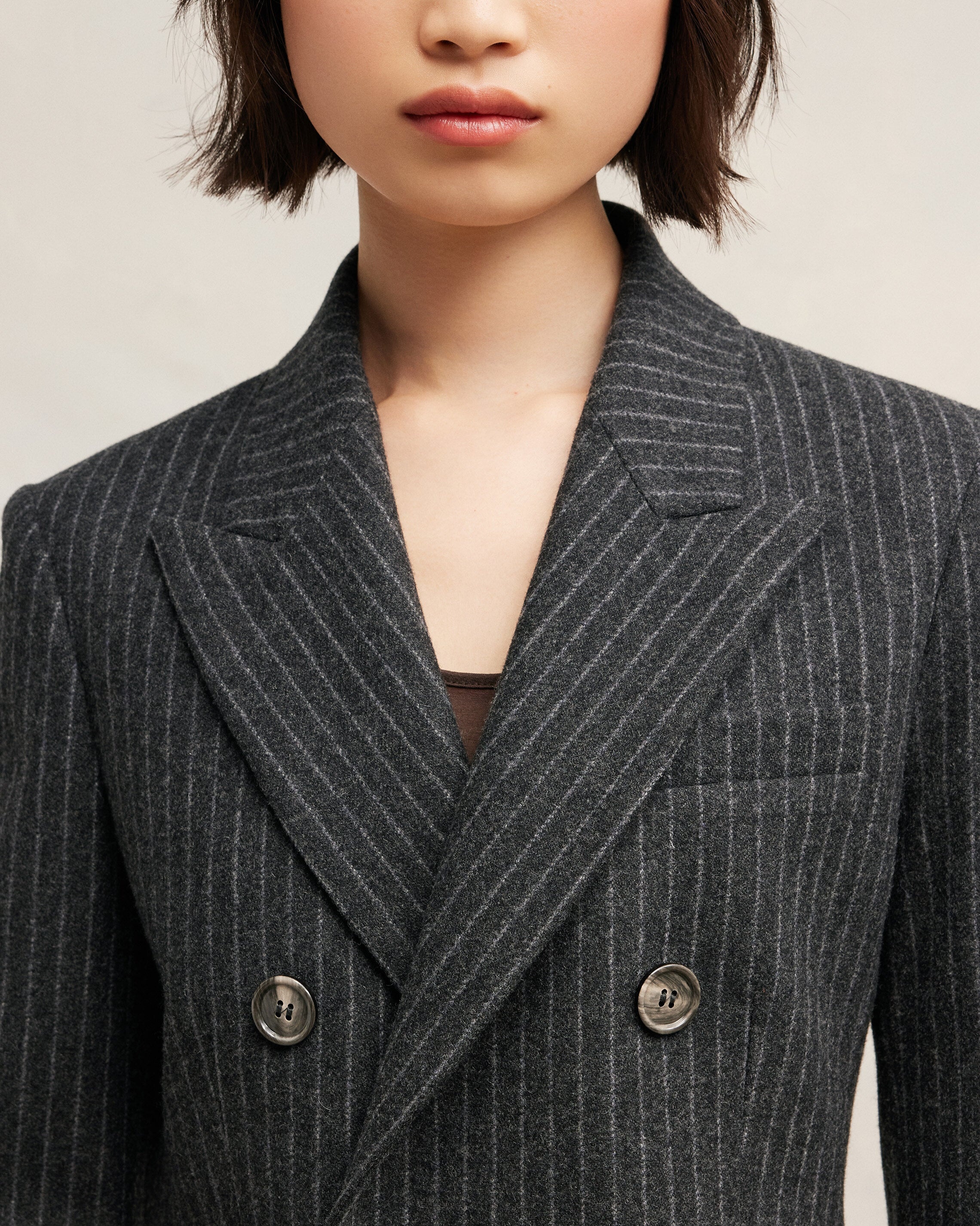 DOUBLE BREASTED JACKET - 4