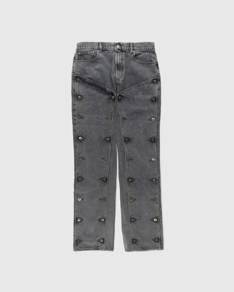 Y/Project – Evergreen Snap Off Jeans Vintage Black 1