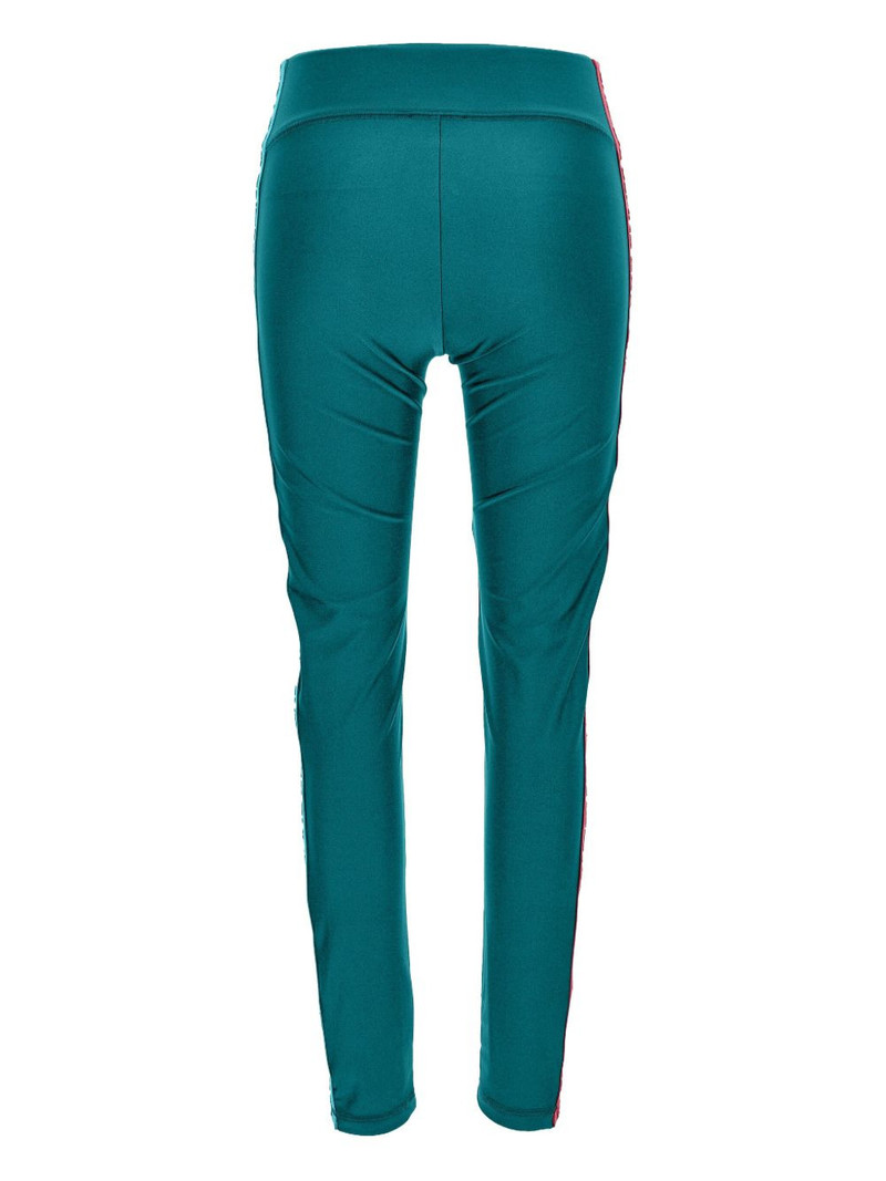 VERSACE JEANS COUTURE embossed-logo leggings outlook