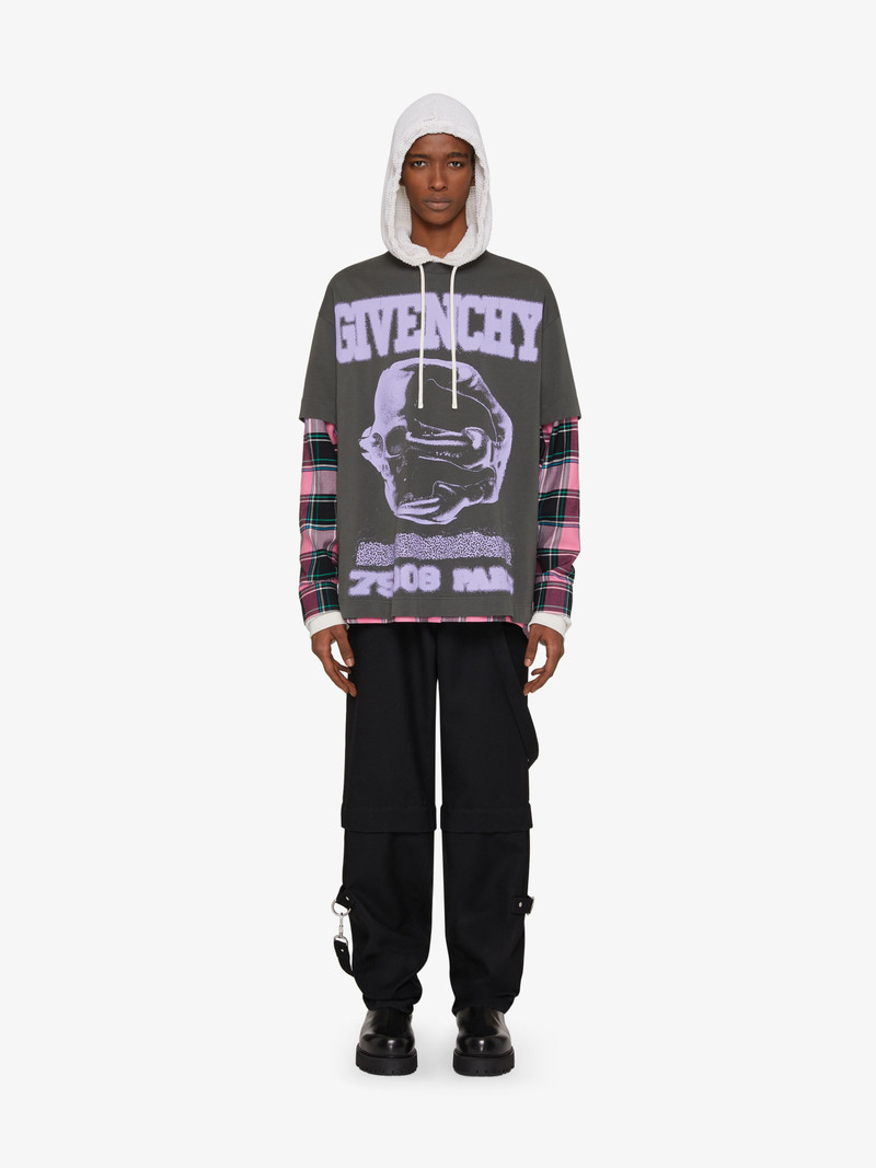 Givenchy CASUAL FIT T-SHIRT IN COTTON WITH GIVENCHY RING PRINTS outlook