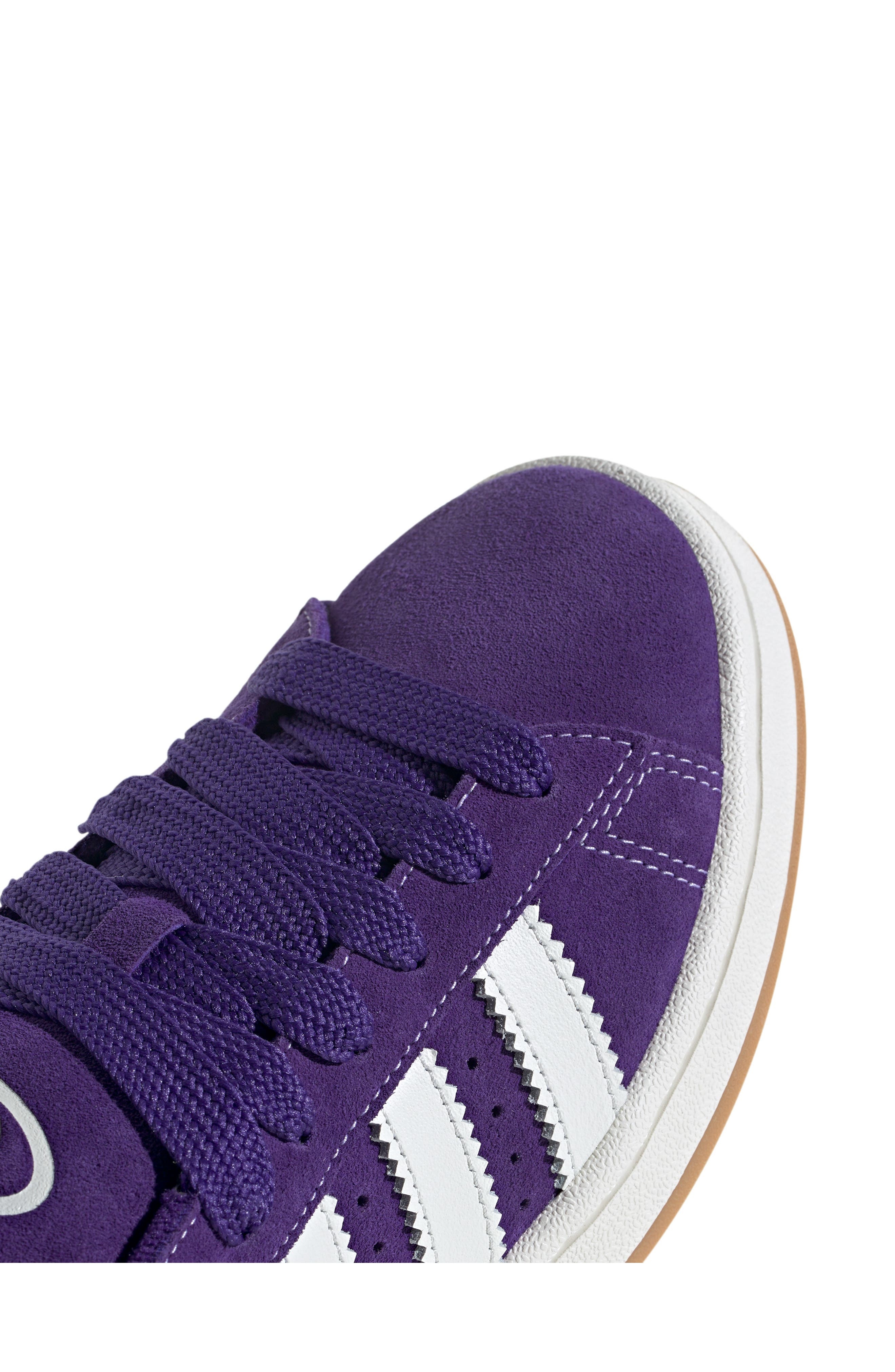 adidas Campus 00s Sneaker in Collegiate Purple/White/Gum at Nordstrom - 8
