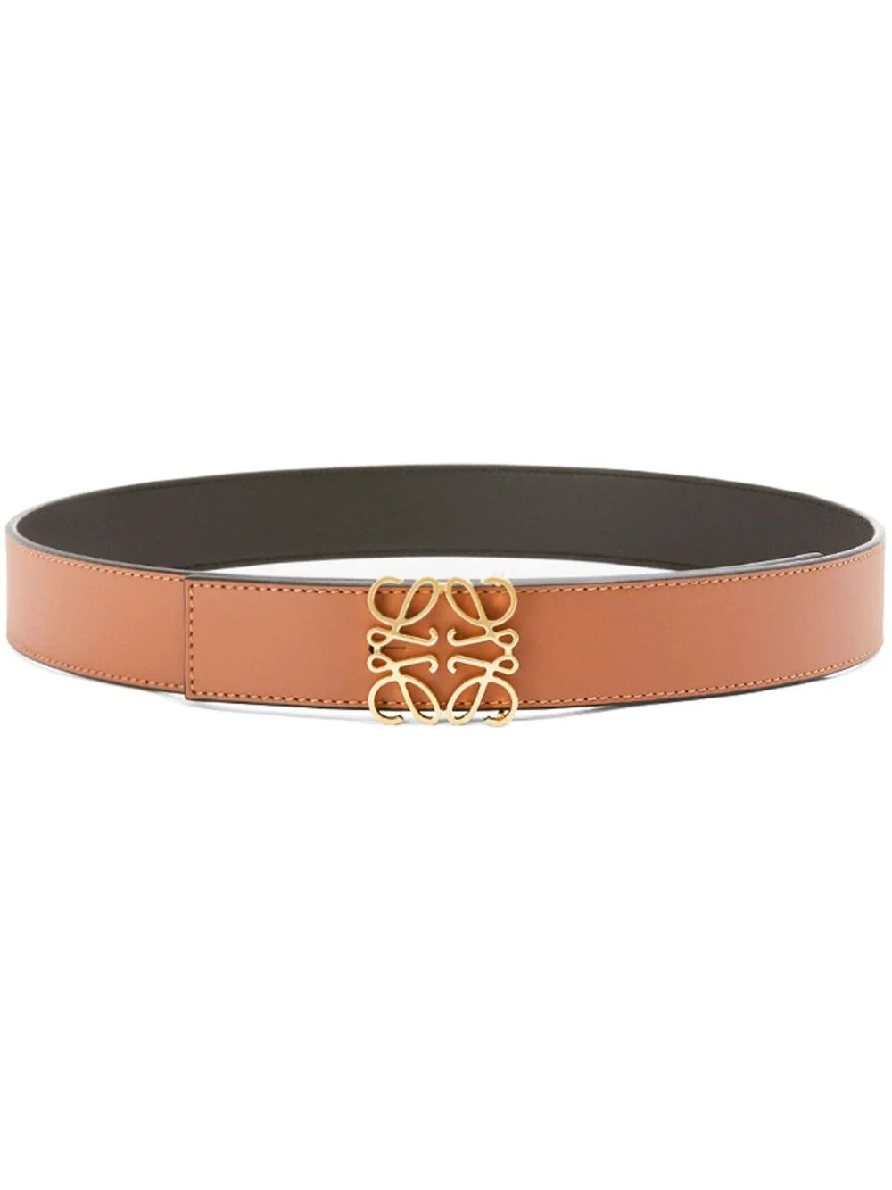 Anagram leather reversible belt - 1