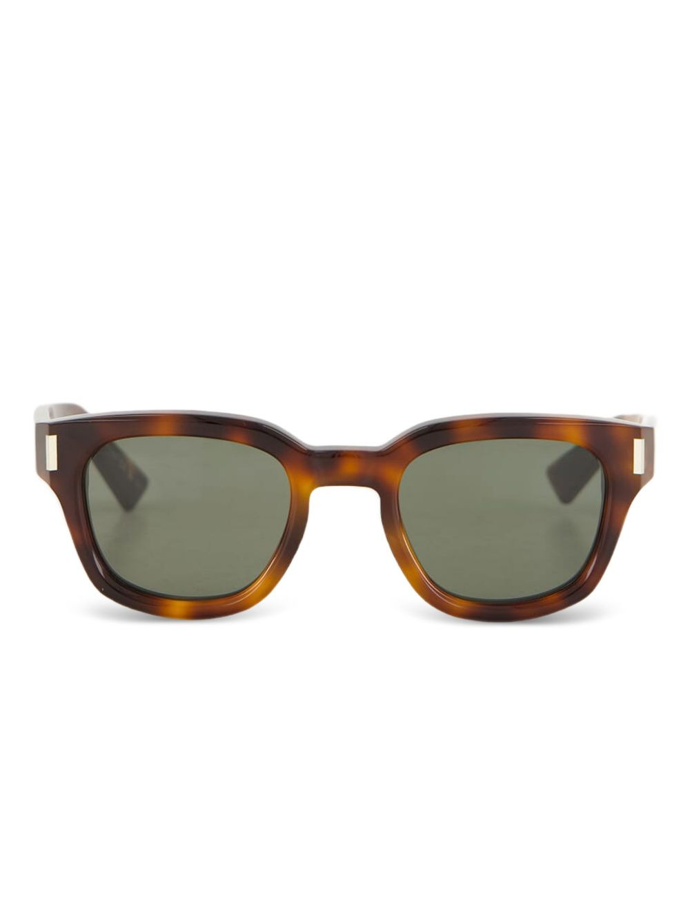 SL 838 recycled-acetate rectangle sunglasses - 1