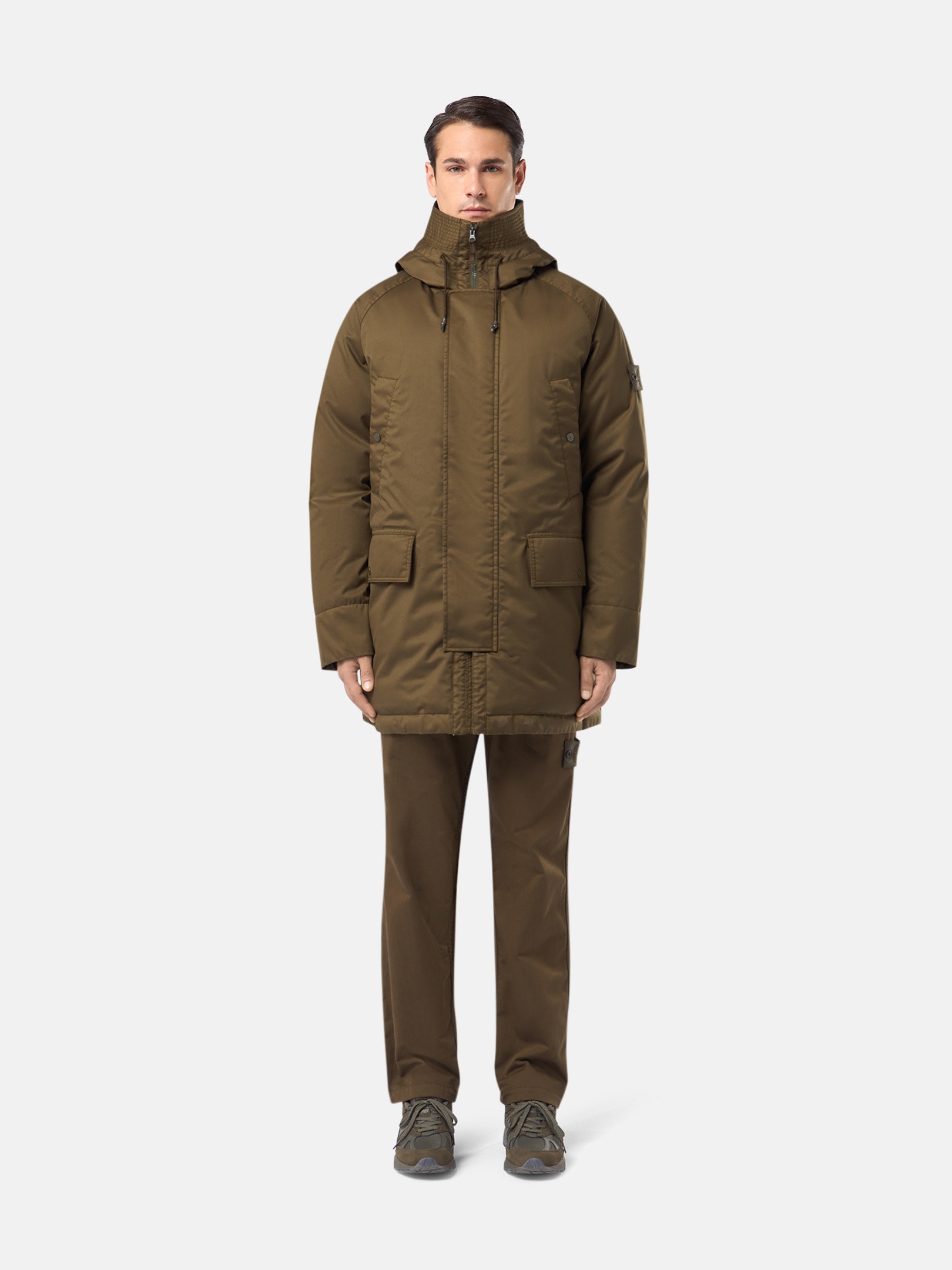 710F2 PERFORMANCE TWILL WOOL-TC_STONE ISLAND GHOST - 2