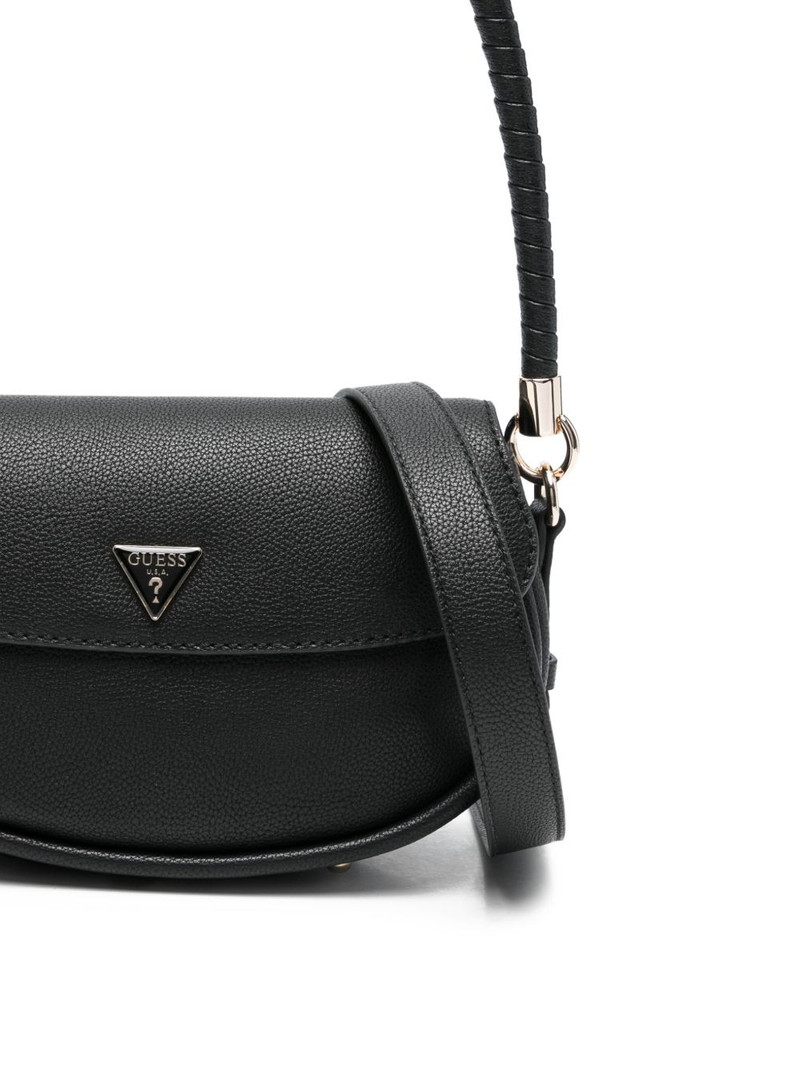 Danya triangle logo leather tote bag 3