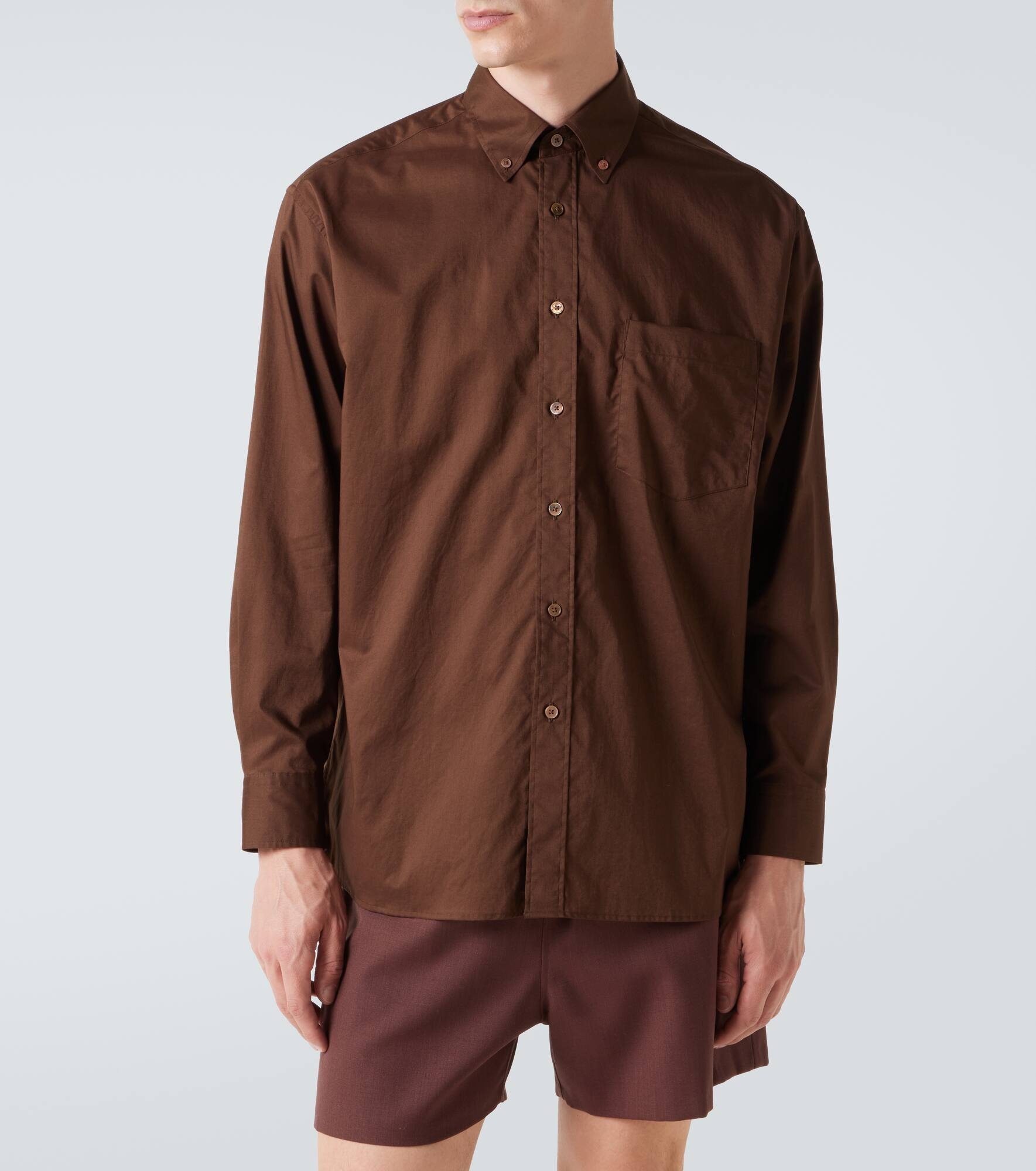 Oversized cotton shirt - 3