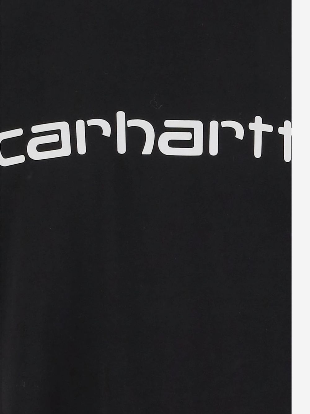 Script logo-print cotton T-shirt - 3