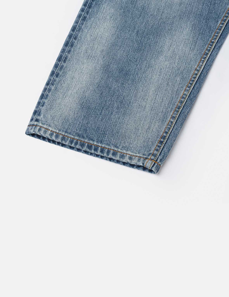 Ecru Daicock Print Loose Fit Jeans #2038 8