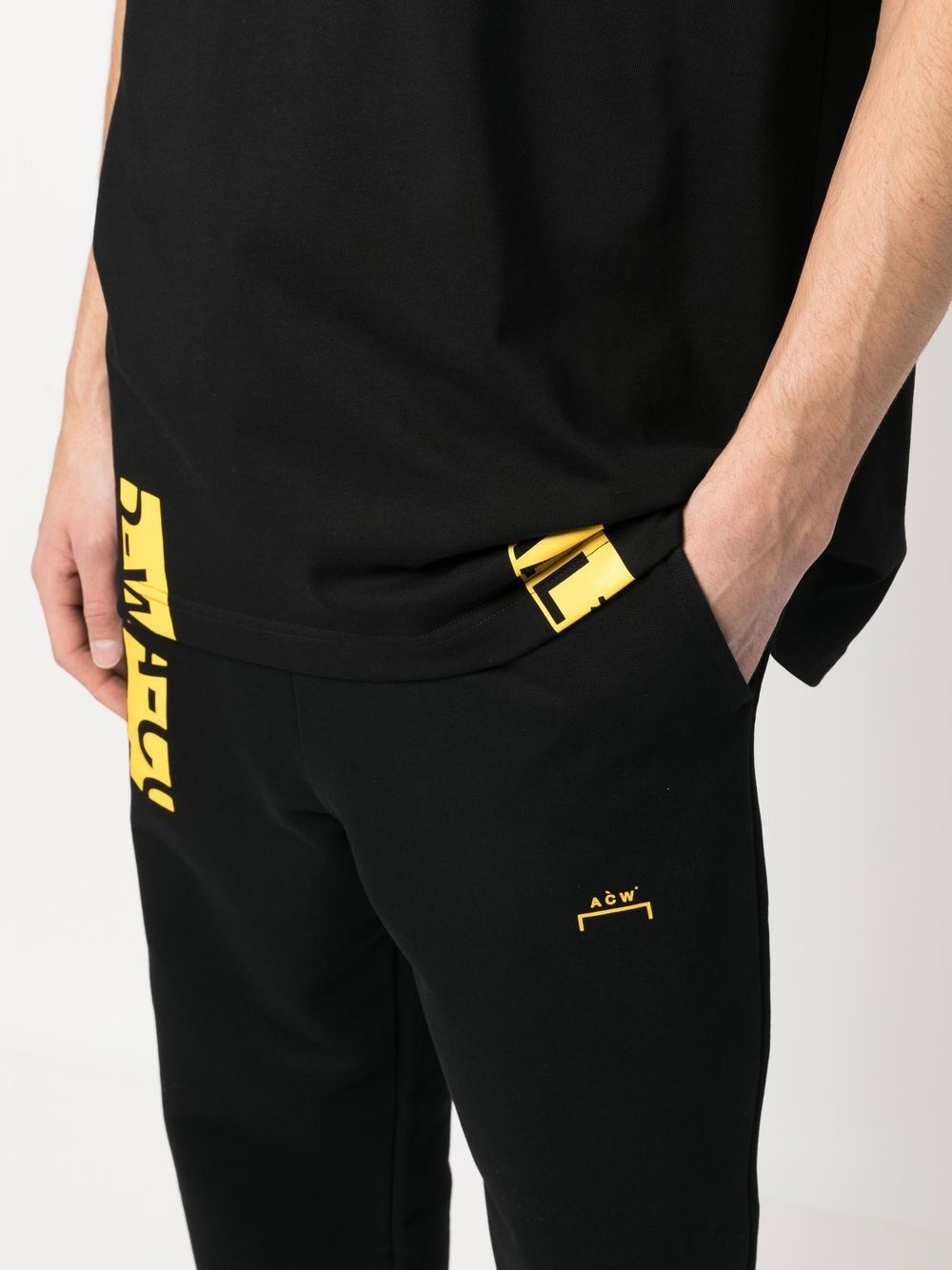 Node logo-print track pants - 5