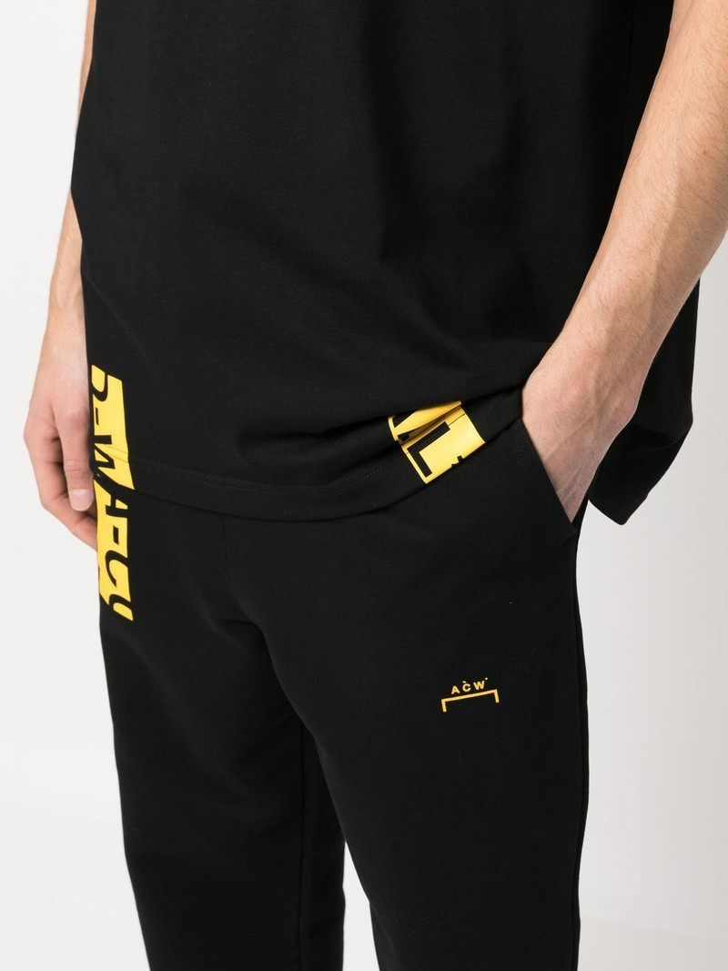 Node logo-print track pants 5