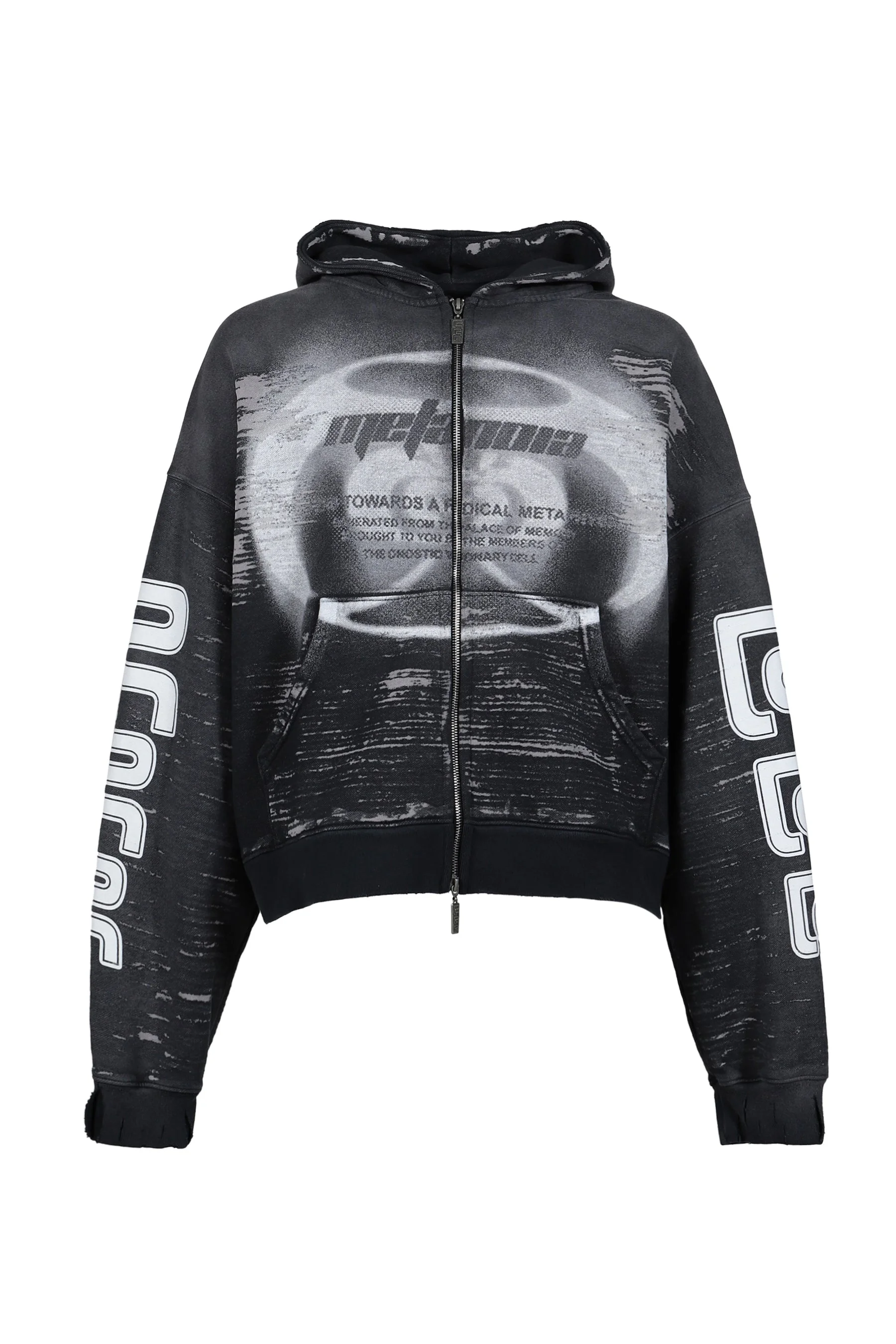 RADICAL ALMA CVA ZIP HOODIE / BLK - 1