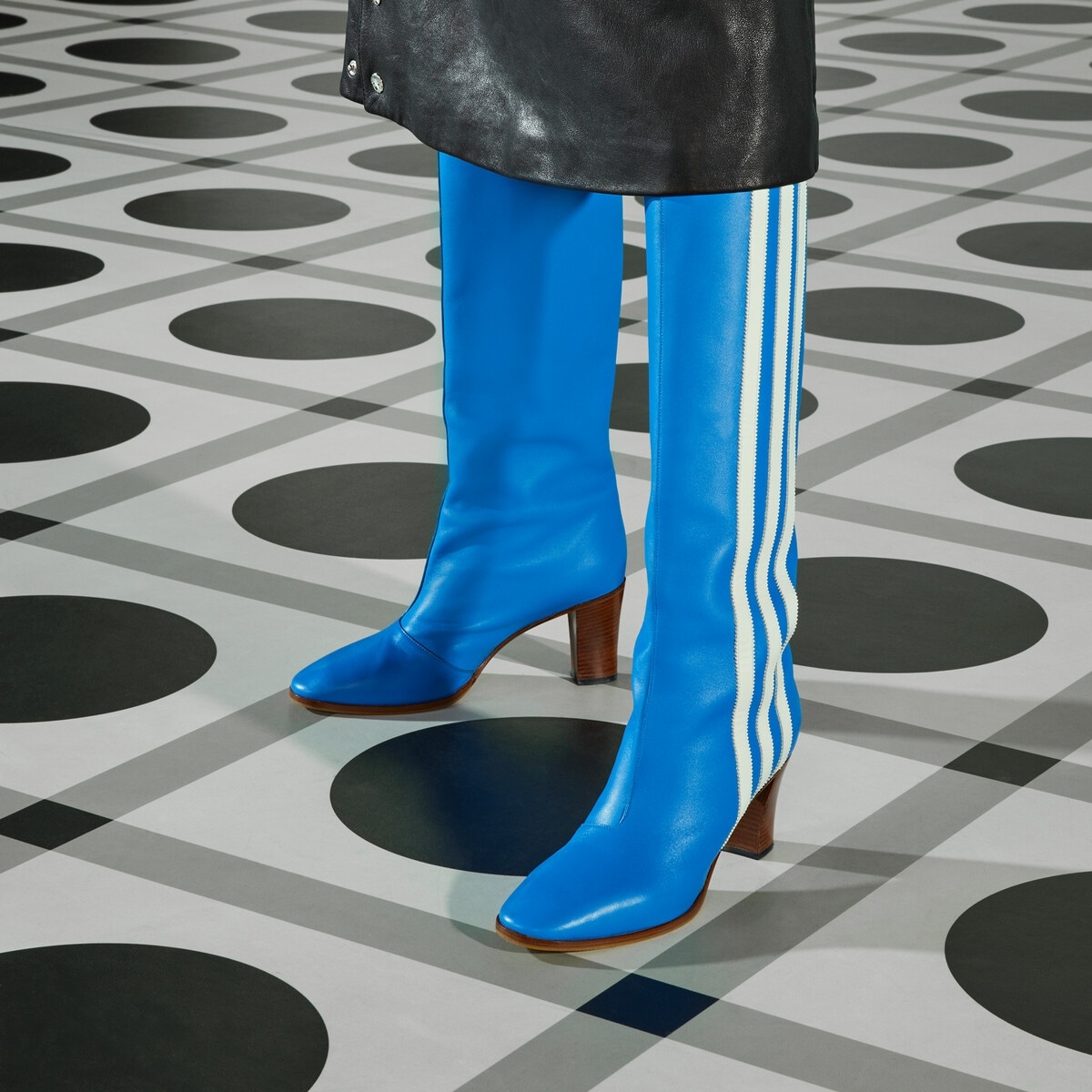adidas x Gucci women's knee-high boot - 3