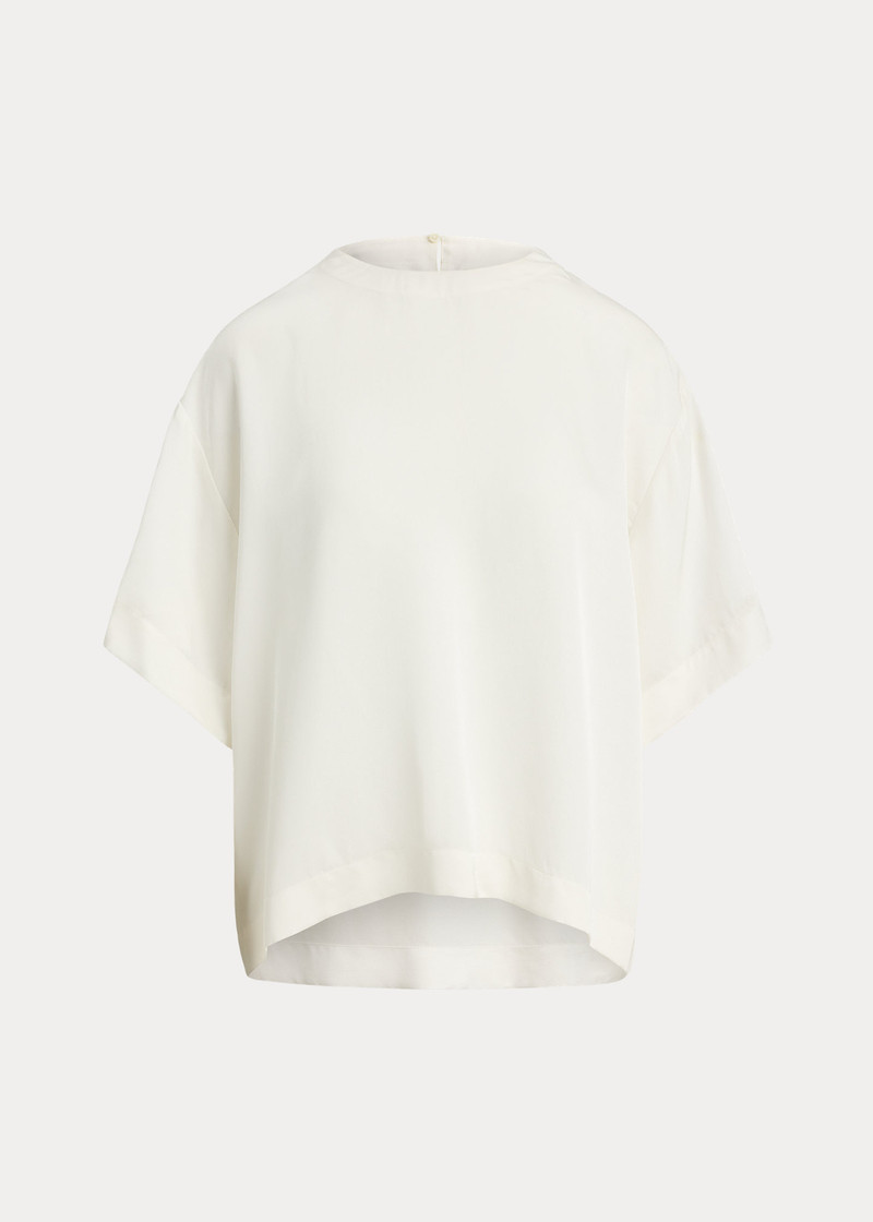 Oversize Satin Tee 1
