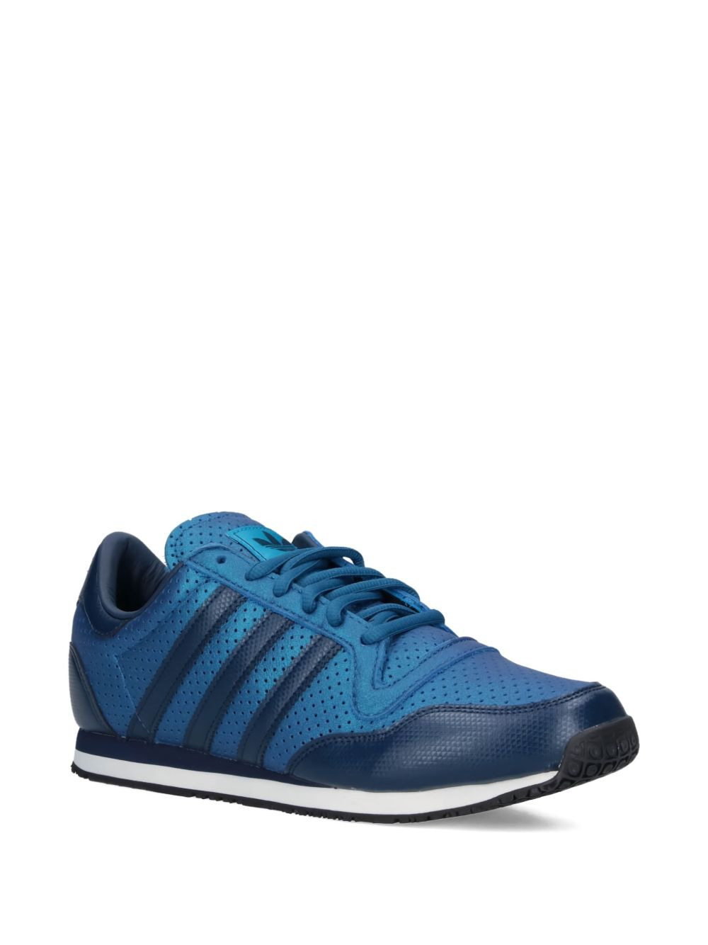 perforated-detail sneakers - 2