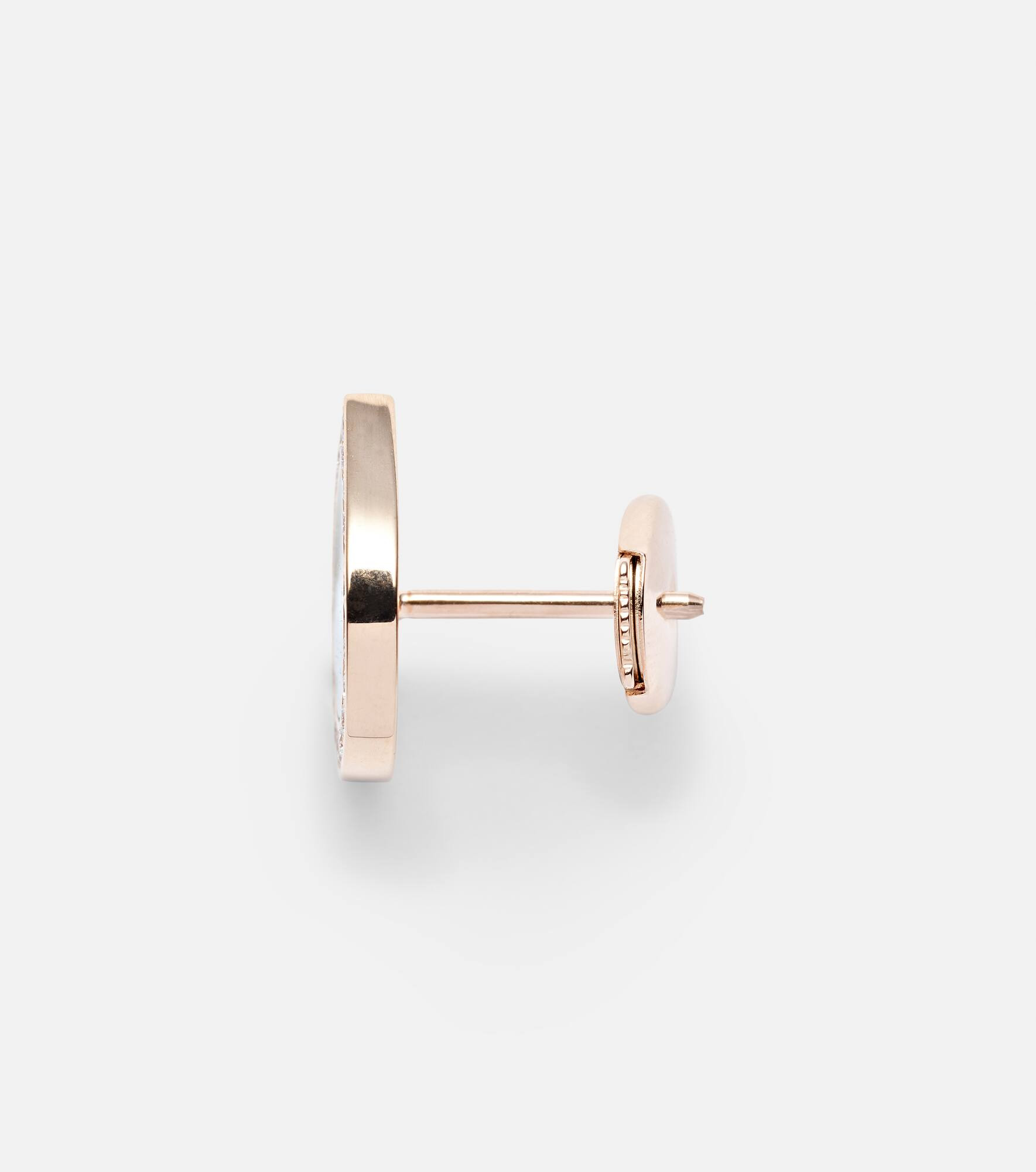 Antifer 18kt rose gold single earring with gemstones - 4