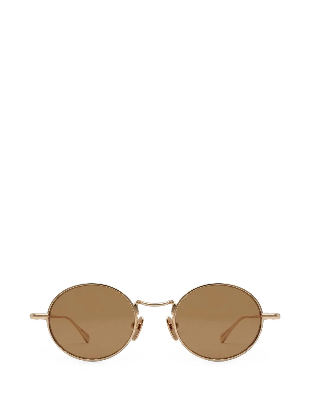 round-frame sunglasses - 1