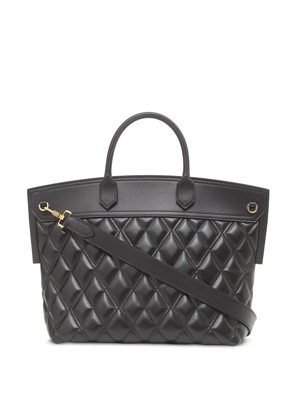 small quilted Society tote - 2