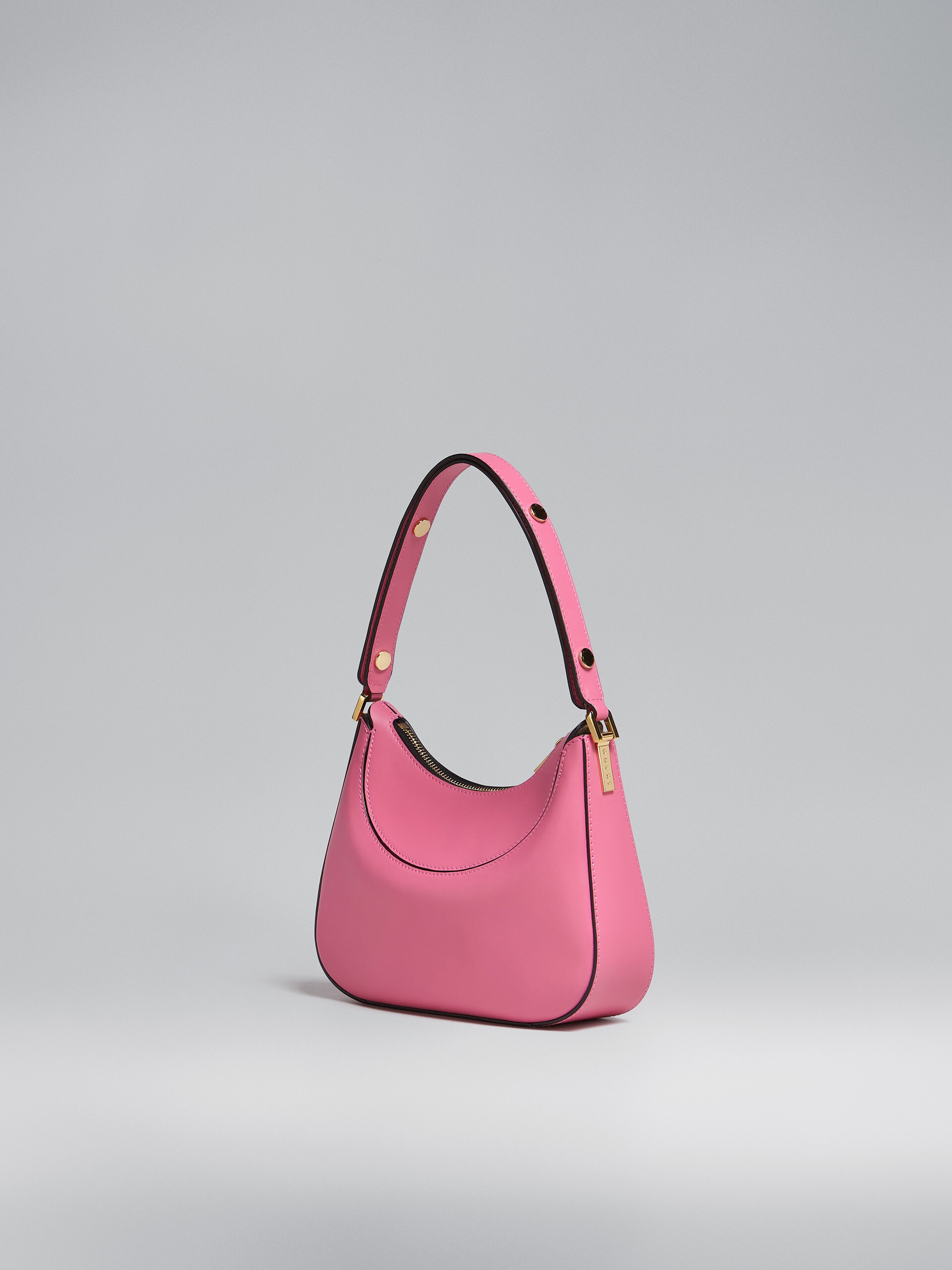 MILANO MINI BAG IN PINK LEATHER - 3