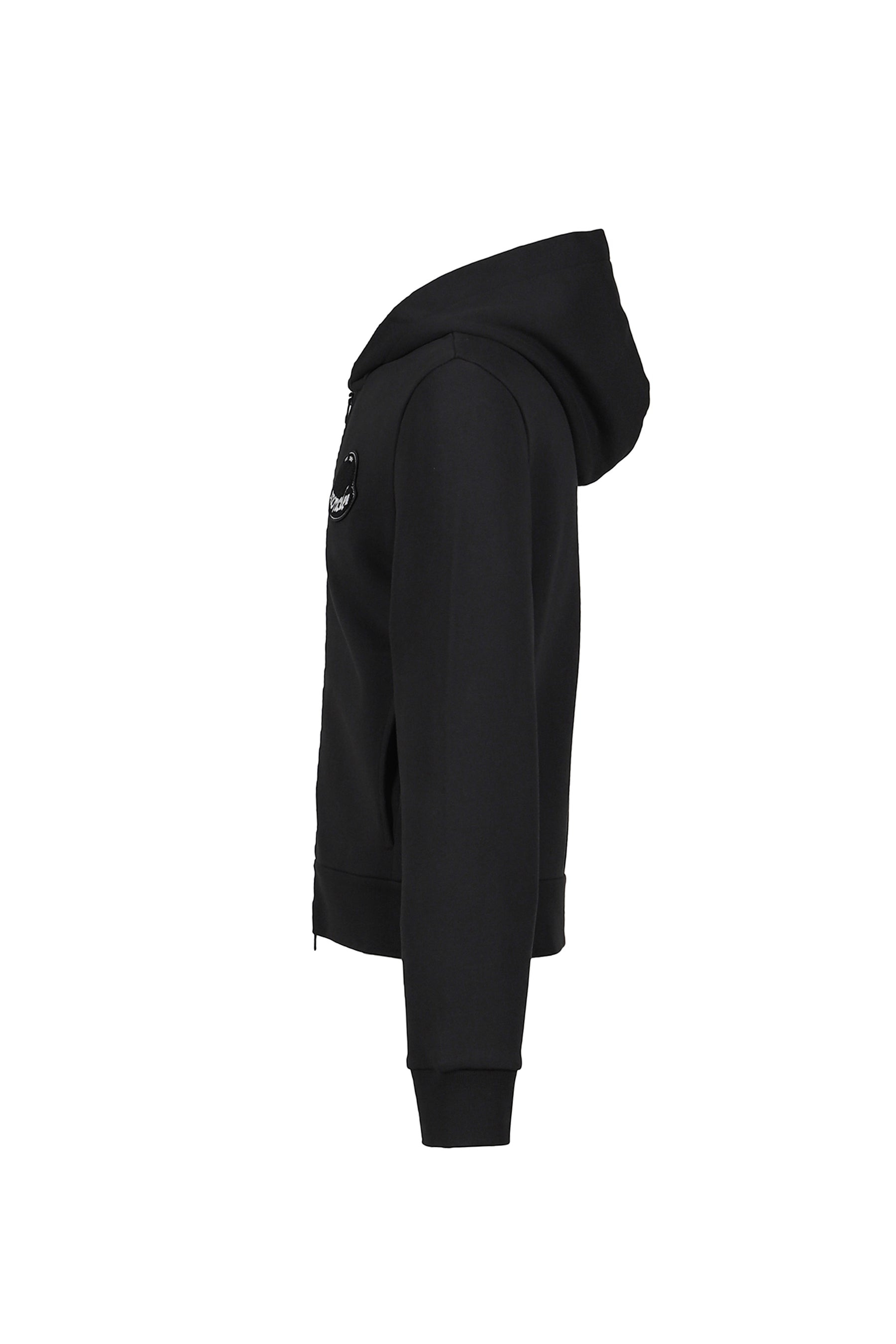 ZIP UP CARDIGAN / BLK - 3