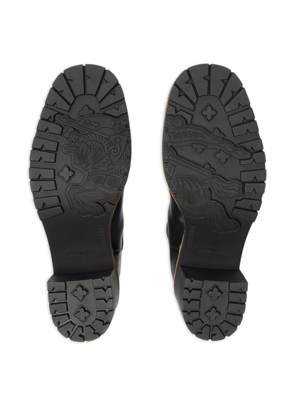 85mm check-trim boots - 5