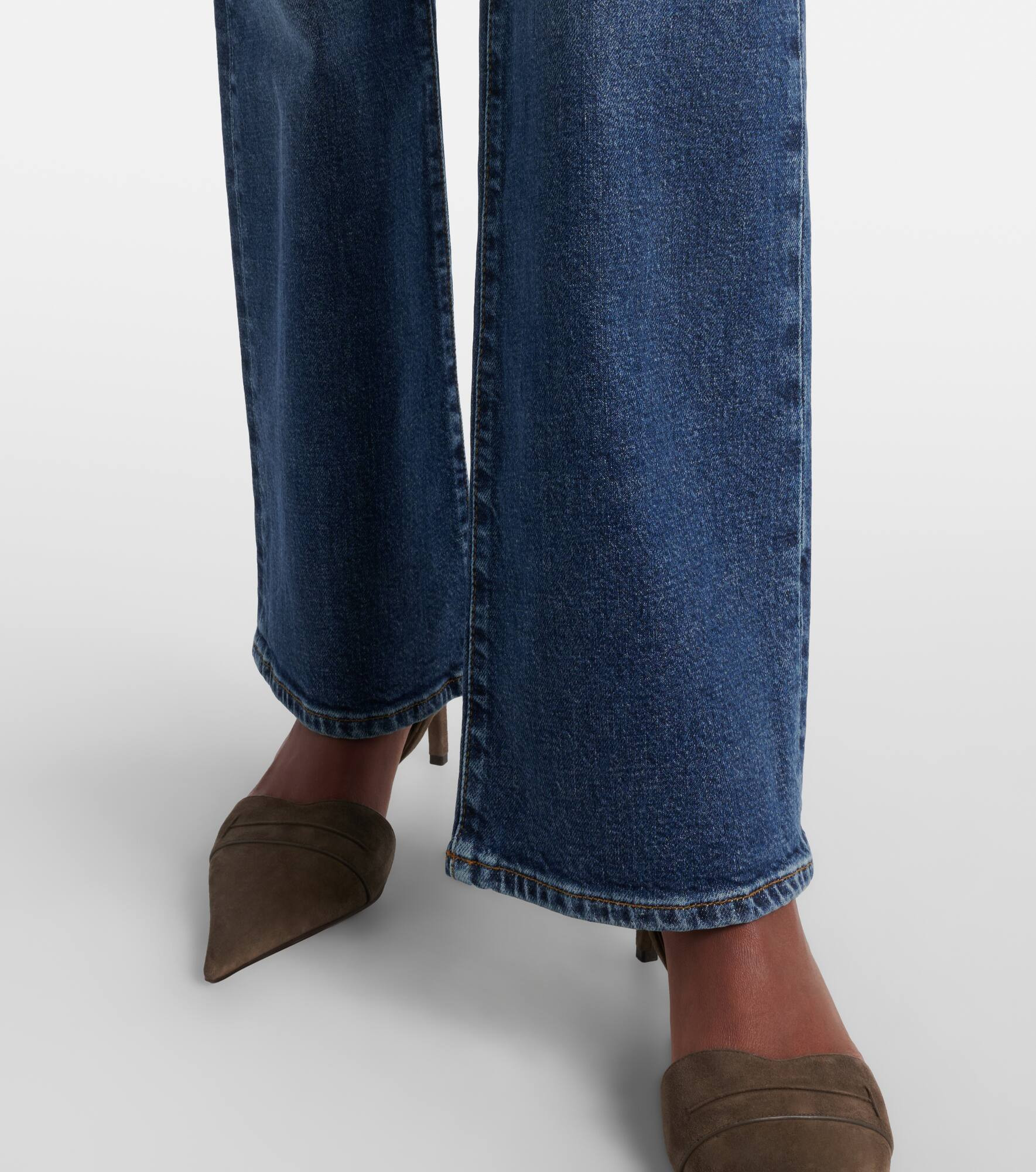 Arrow high-rise bootcut jeans - 5