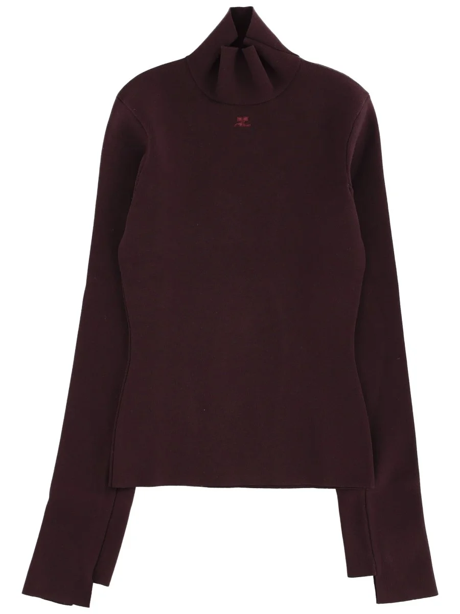 INTERLOCK TURTLENECK SWEATER - 1