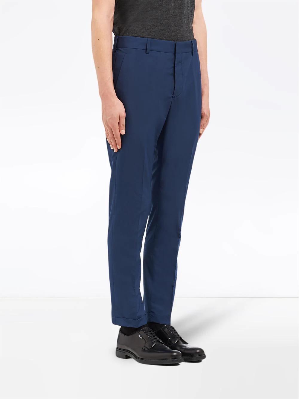 slim-fit chino trousers - 3