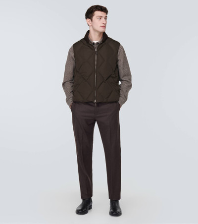 Berluti Quilted down vest outlook