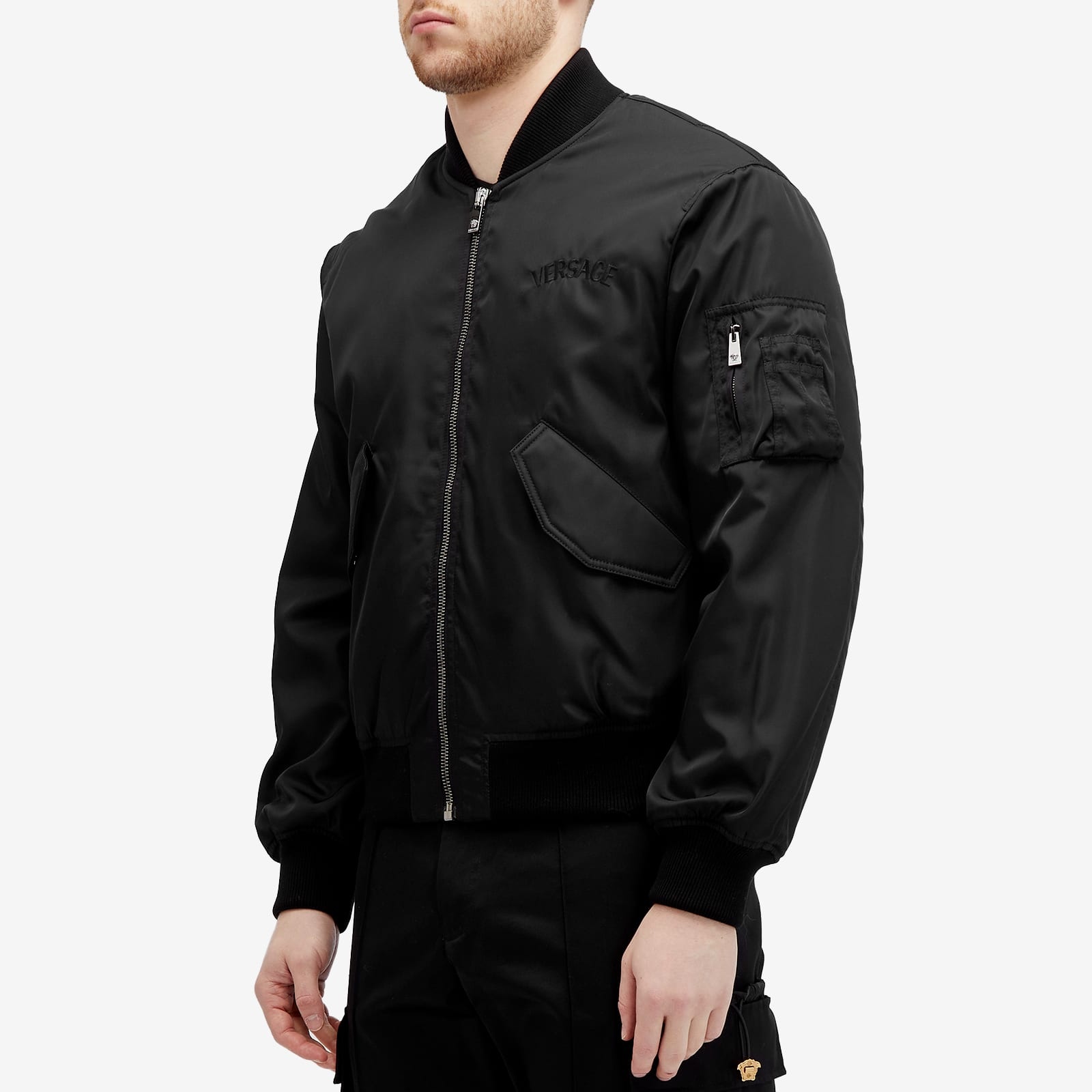 Versace Milano Stamp Bomber Jacket - 2