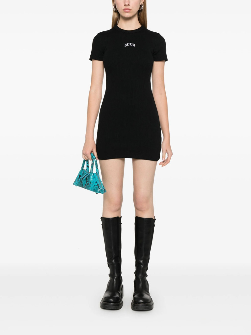 Logo-embroidered Mini Dress 3
