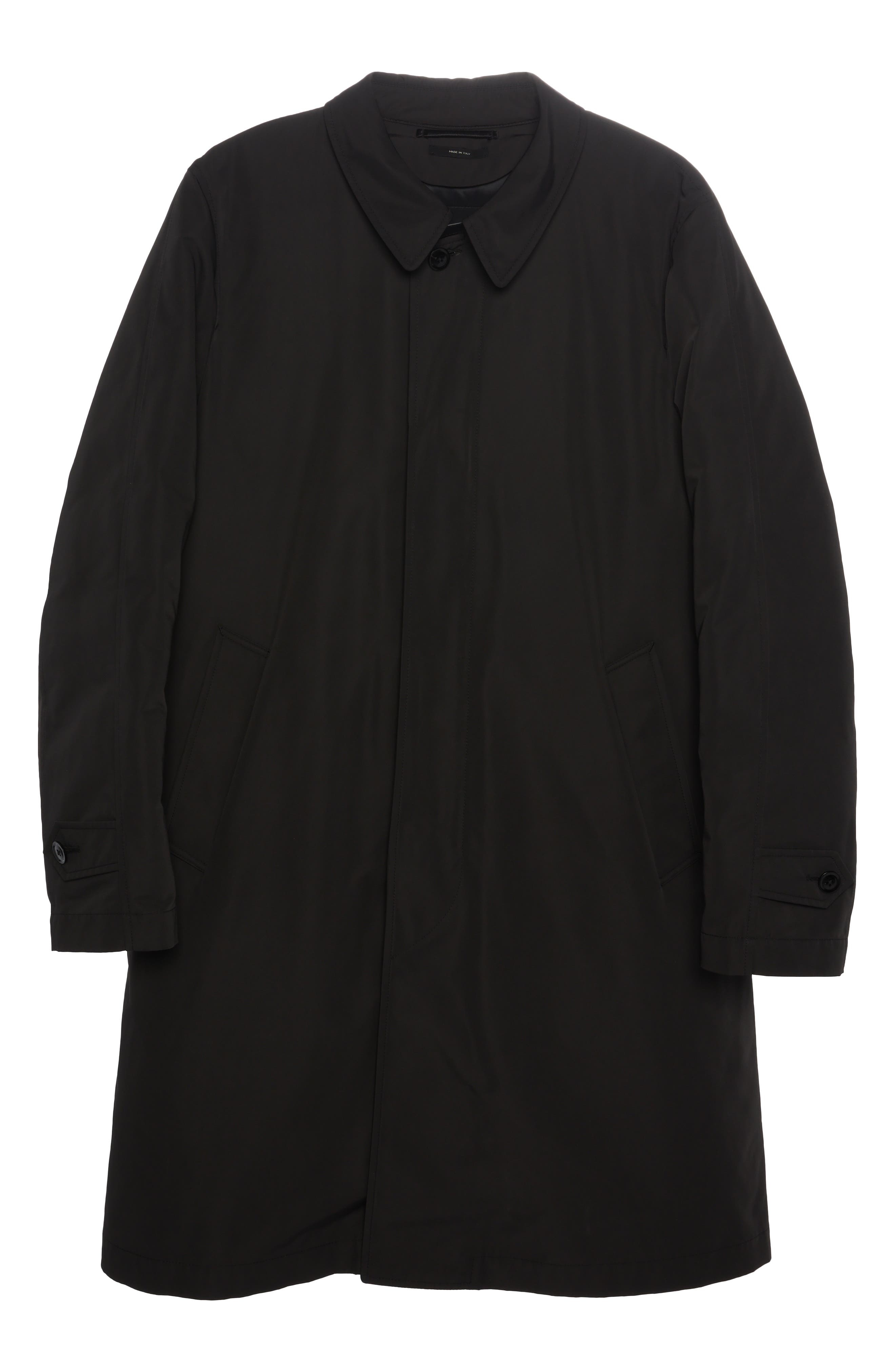 Classic Fit Microfaille Raincoat - 6