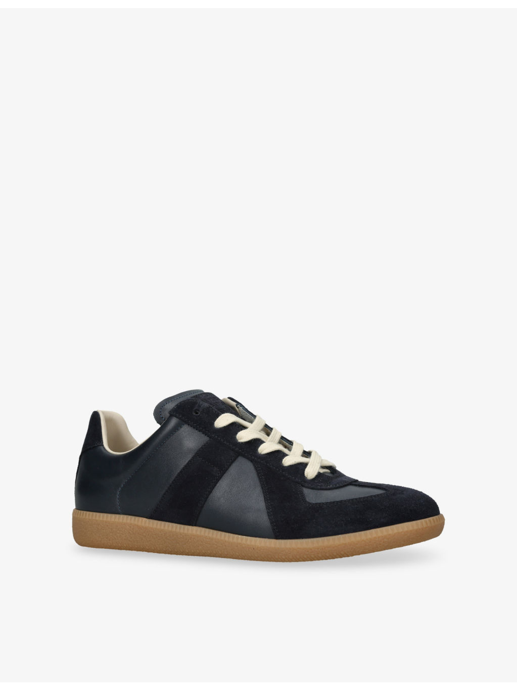 Replica Panelled Leather Trainers - 3