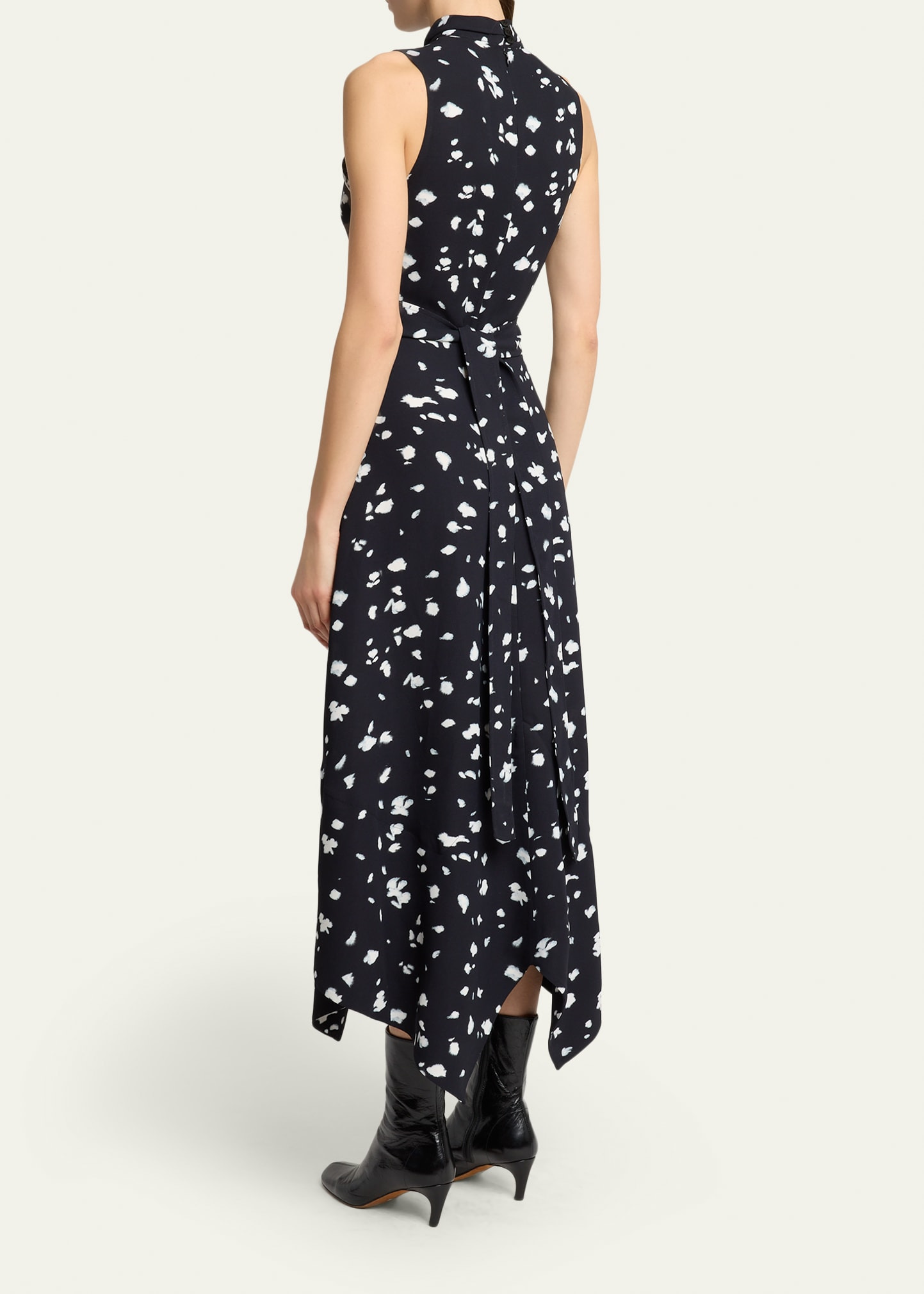 Devora Sleeveless High-Neck Dress - 3