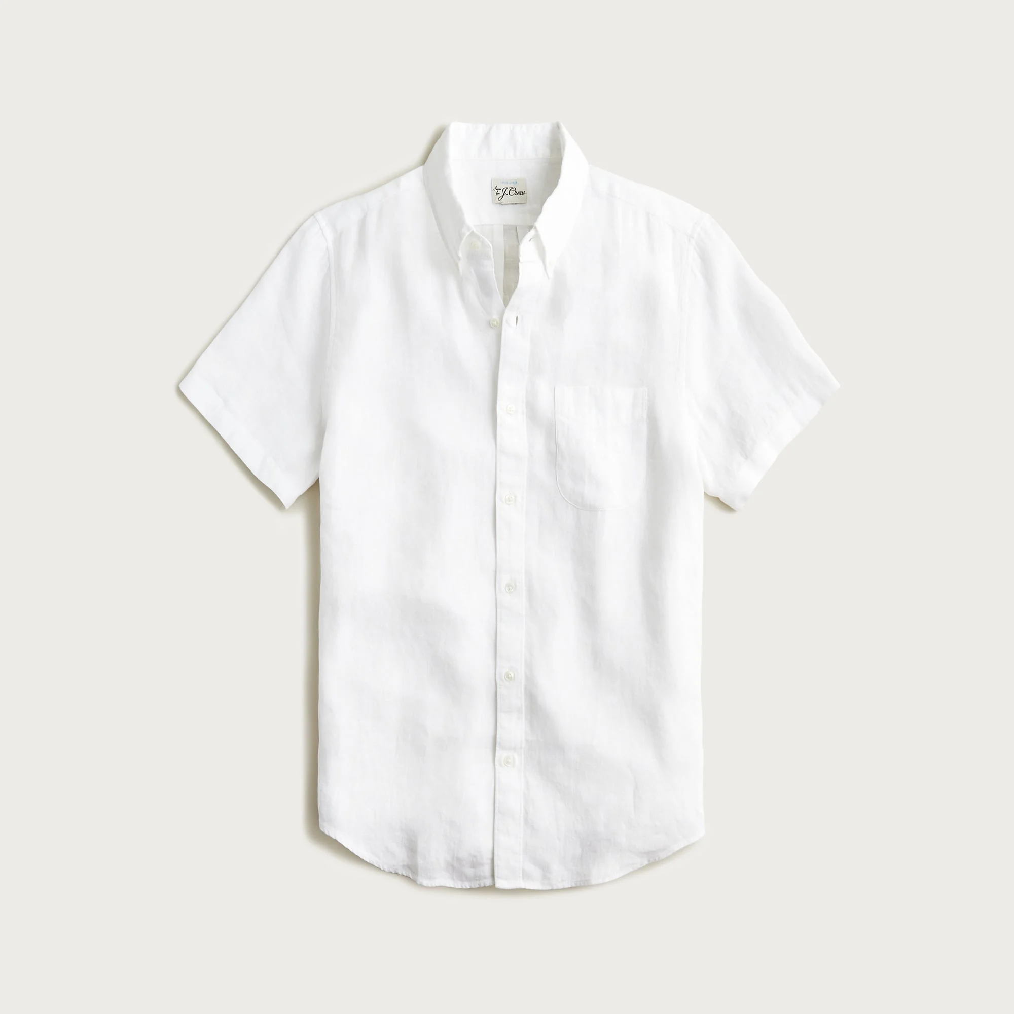 Short-sleeve Baird McNutt Irish linen shirt - 1