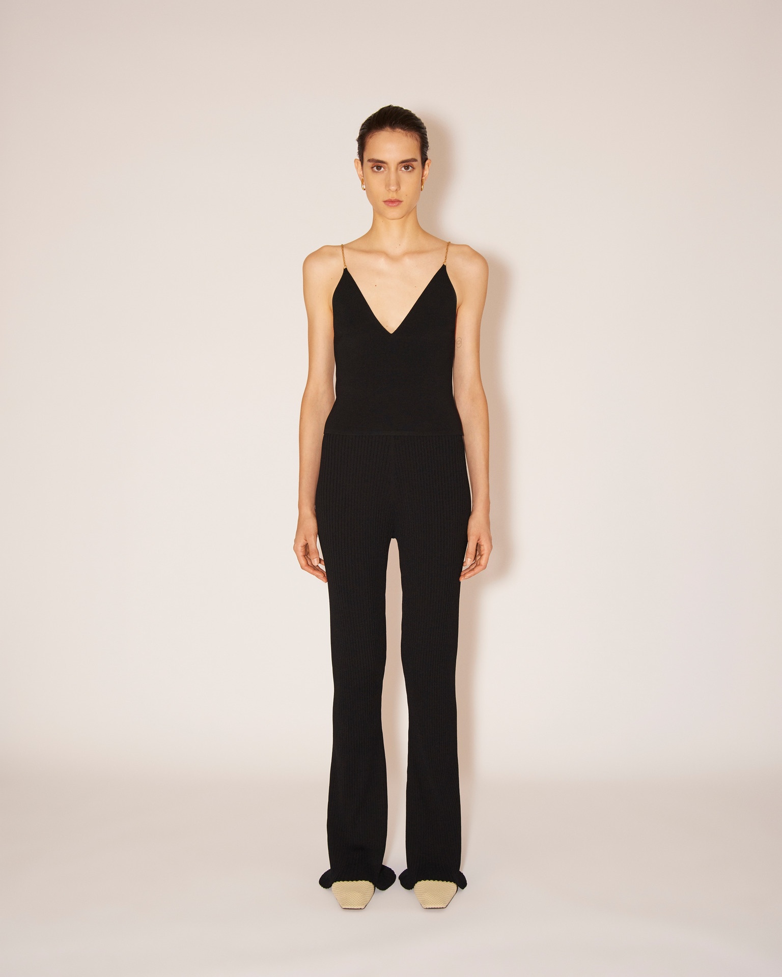 INNA - Crepe camisole - Black - 3