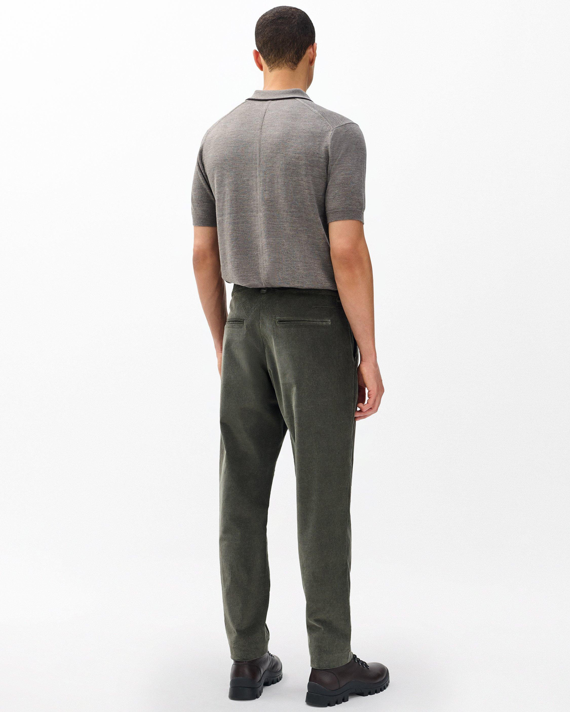 Evan Pleated Corduroy Trousers - 6